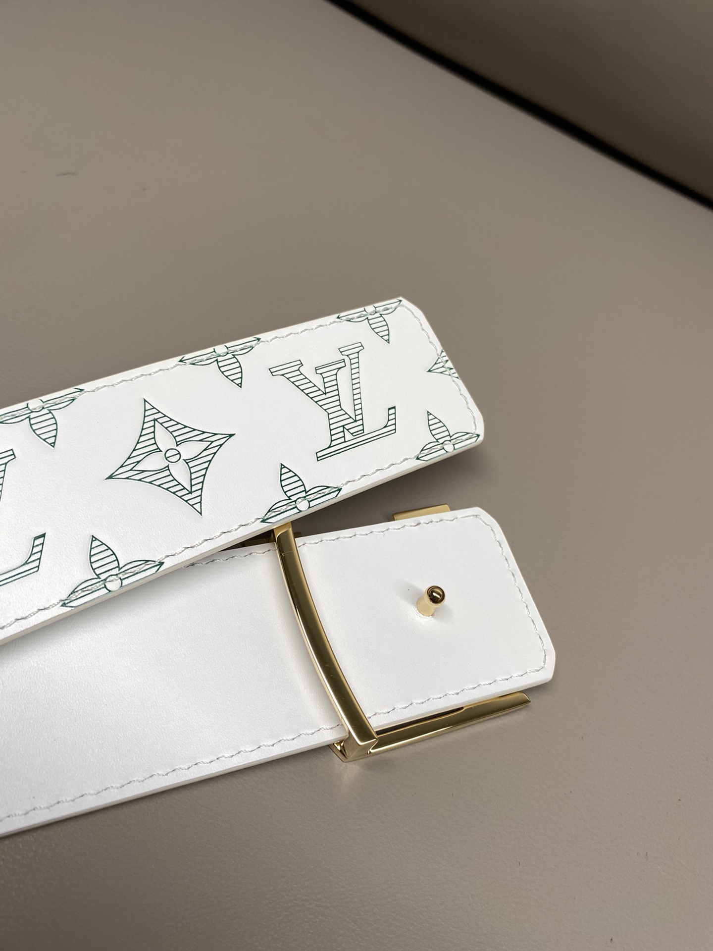 Louis Vuitton Basic Belt Cow Leather L