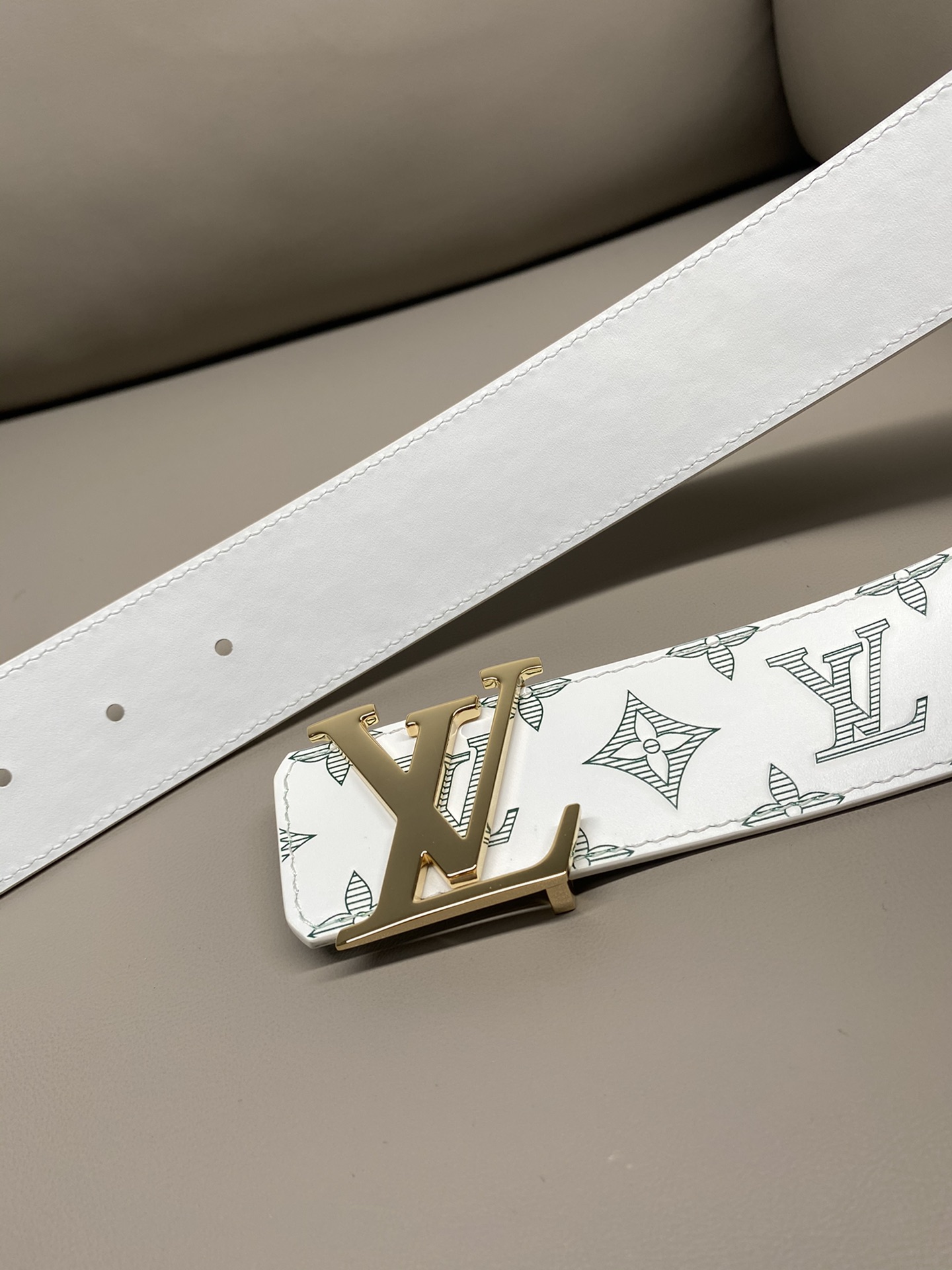 Louis Vuitton Basic Belt Cow Leather L
