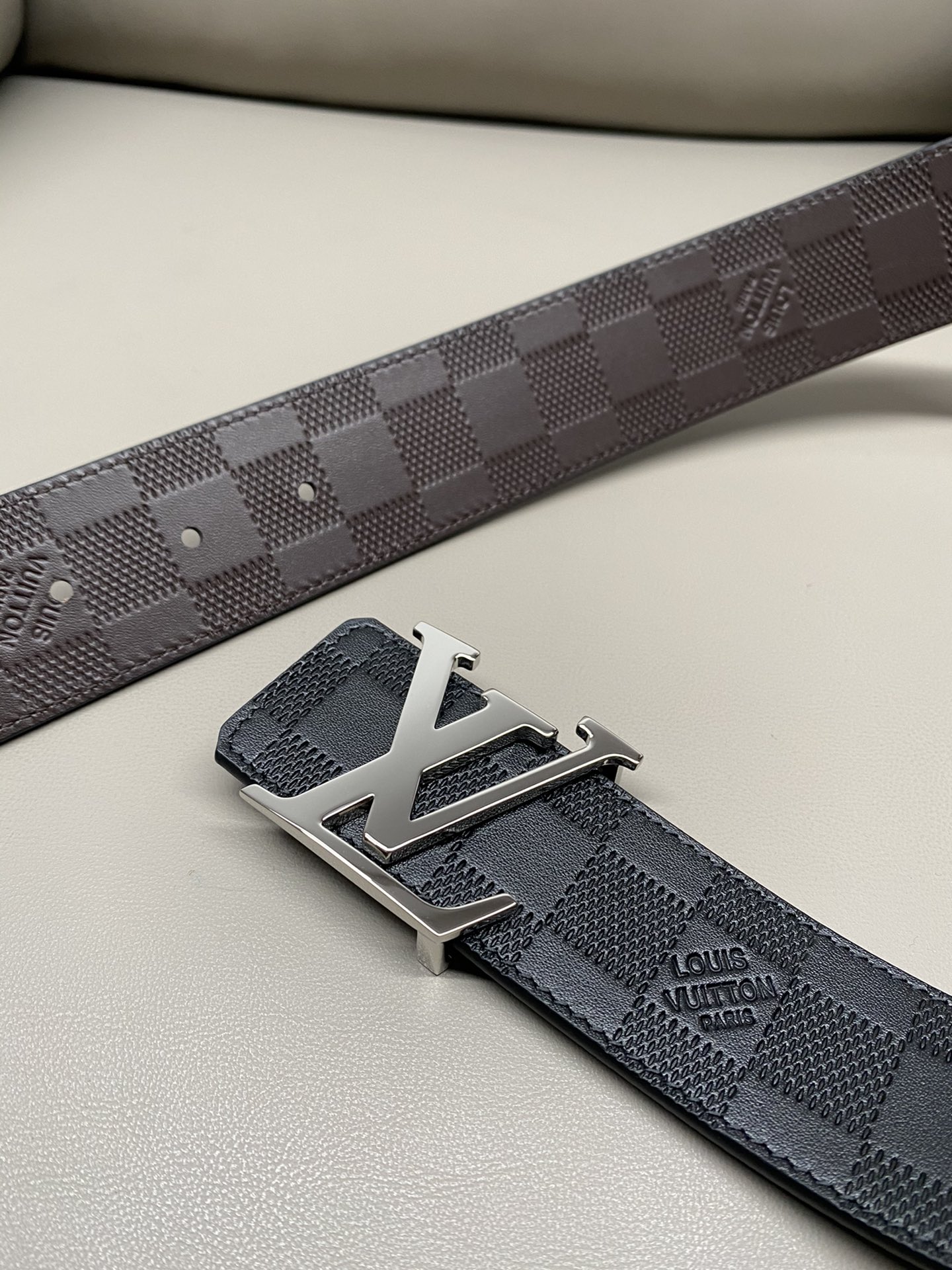 Louis Vuitton Basic Belt Cow Leather L