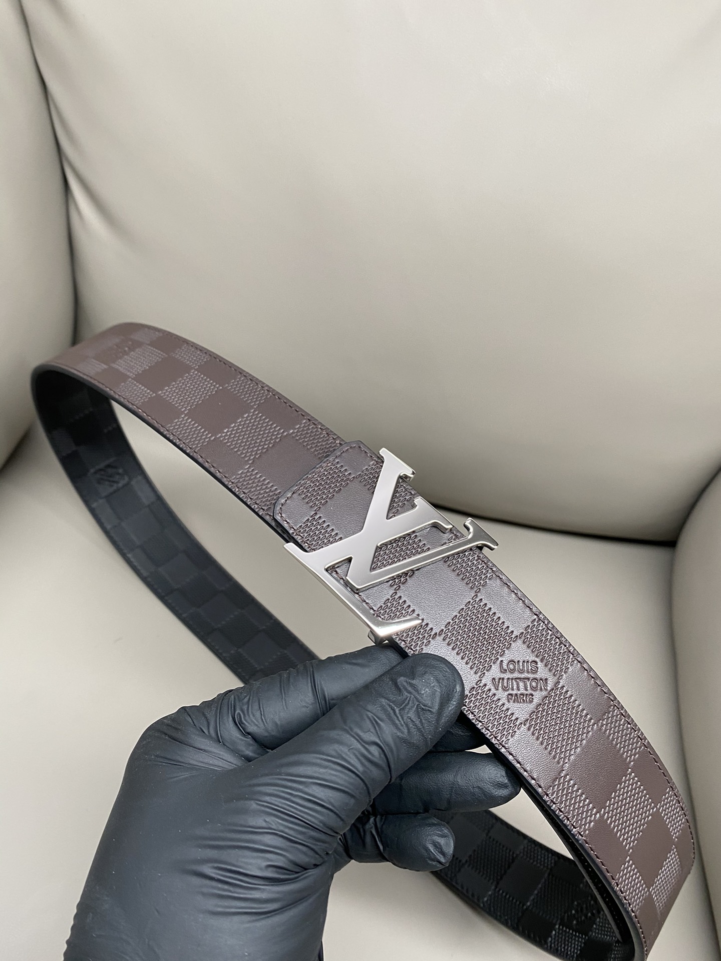 Louis Vuitton Basic Belt Cow Leather L