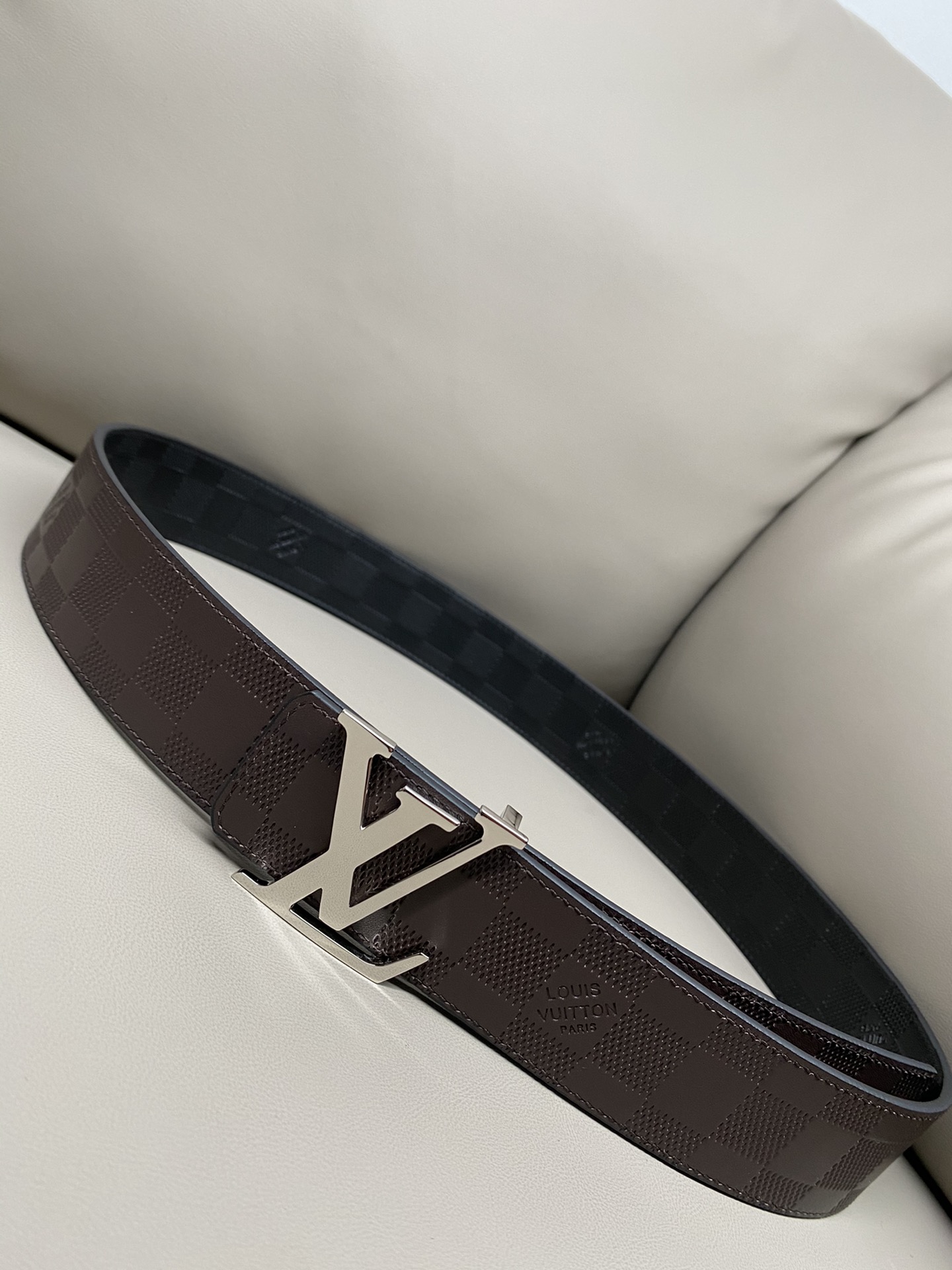 Louis Vuitton Basic Belt Cow Leather L