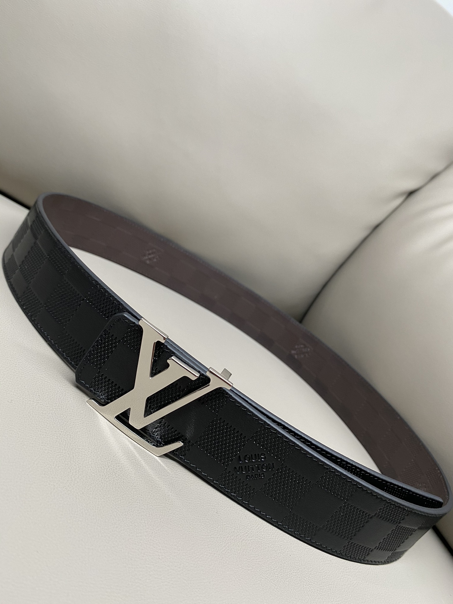 Louis Vuitton Basic Belt Cow Leather L