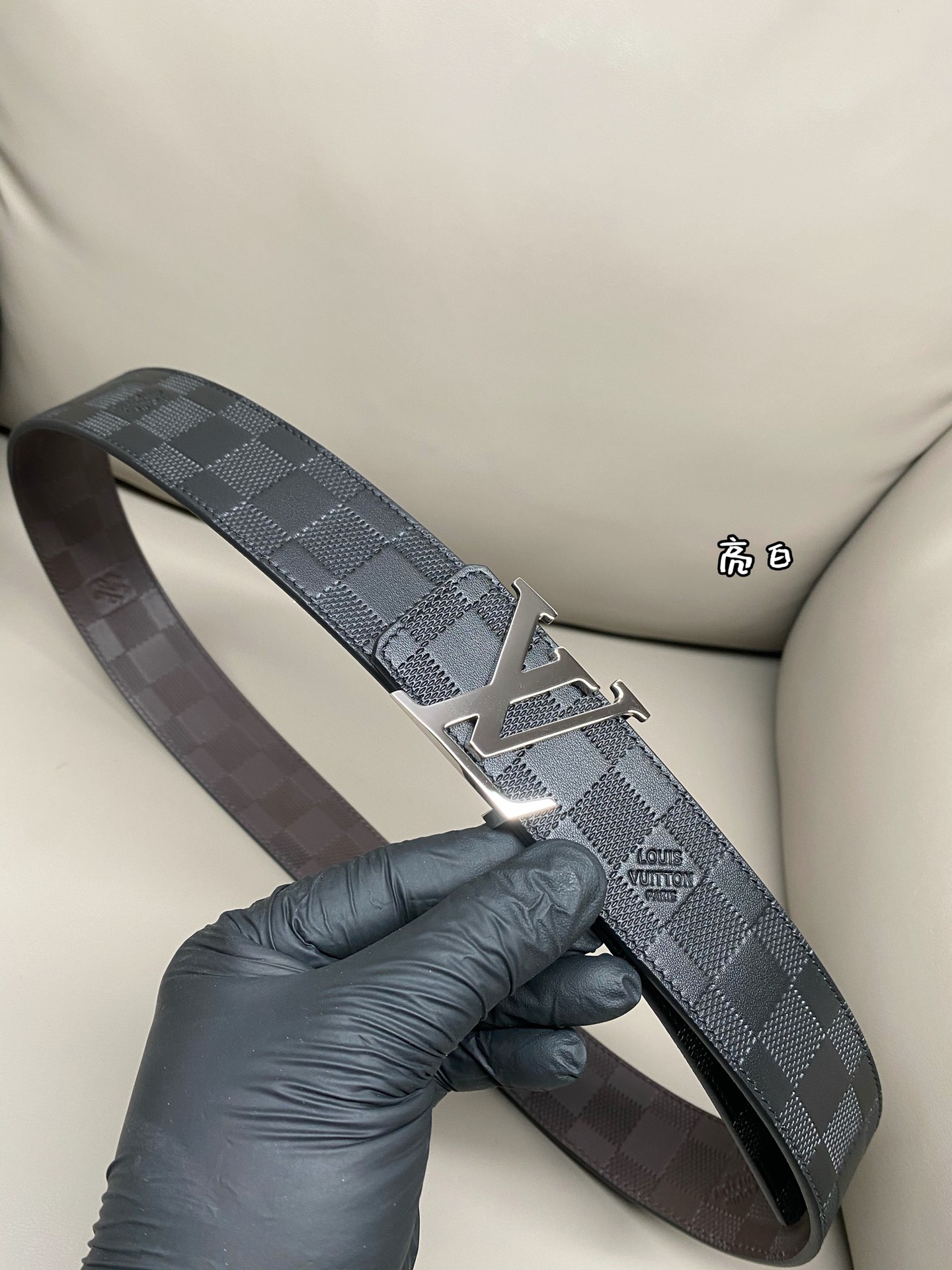 Louis Vuitton Basic Belt Cow Leather L