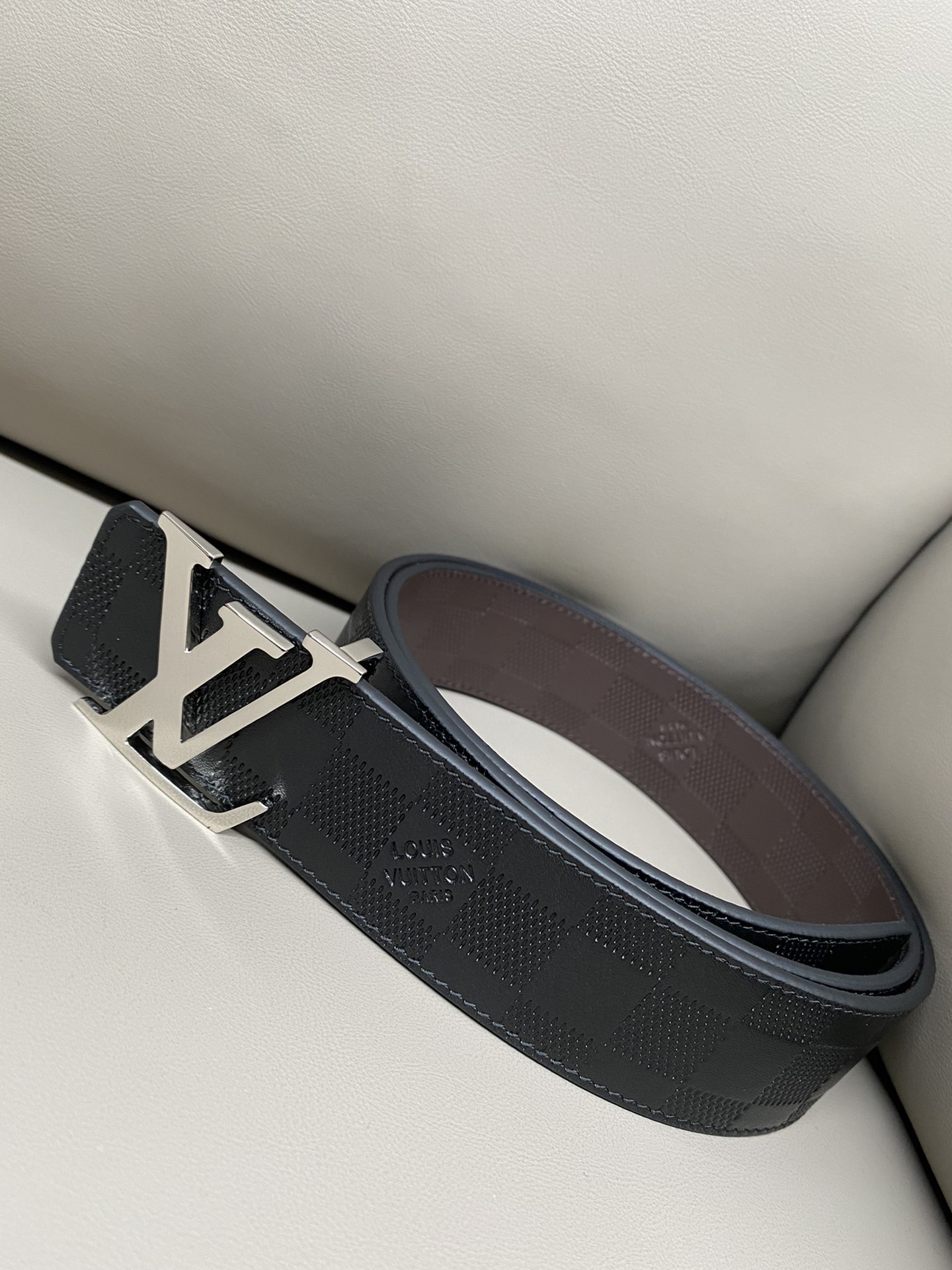 Louis Vuitton Basic Belt Cow Leather L