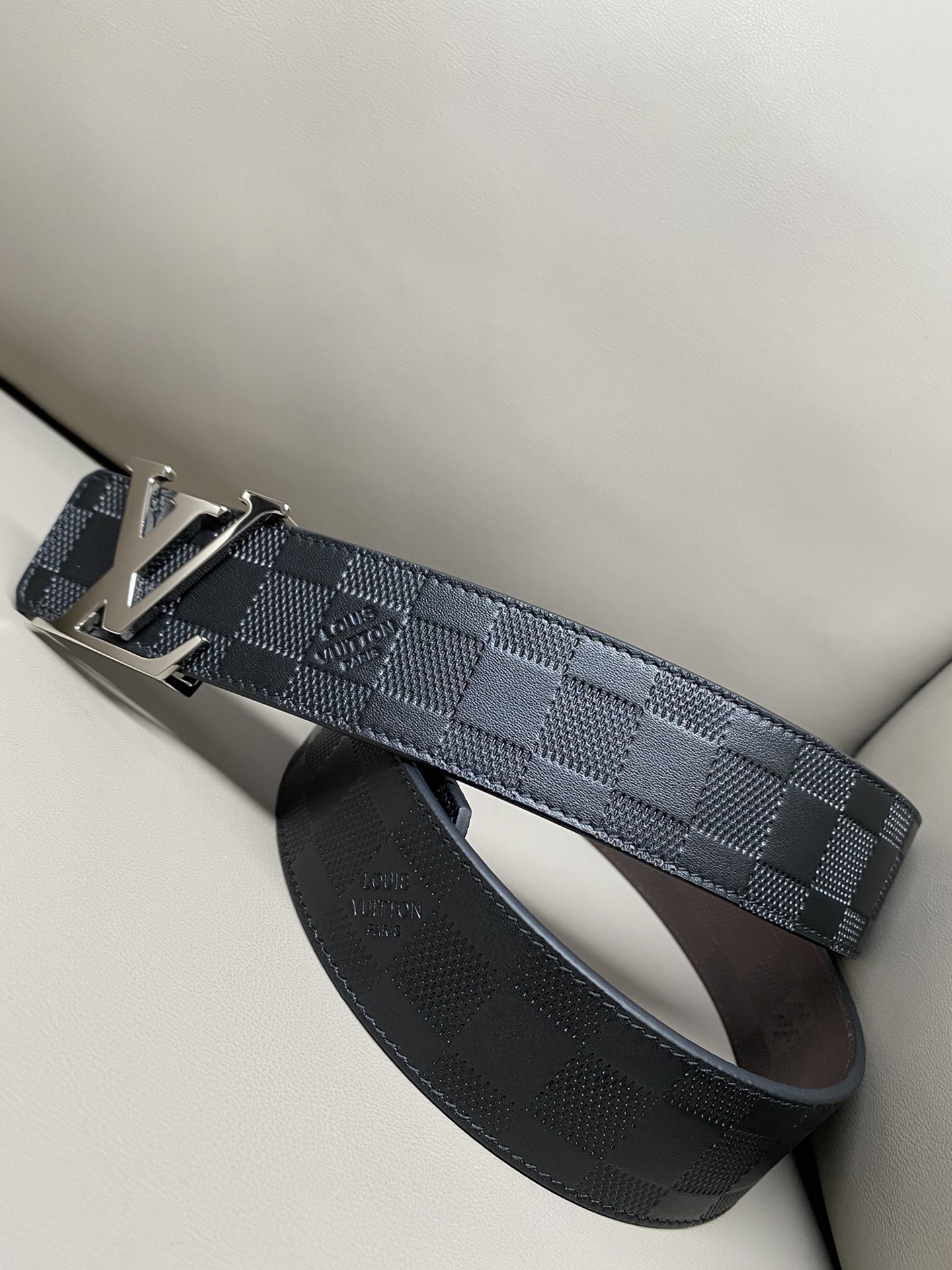 Louis Vuitton Basic Belt Cow Leather L