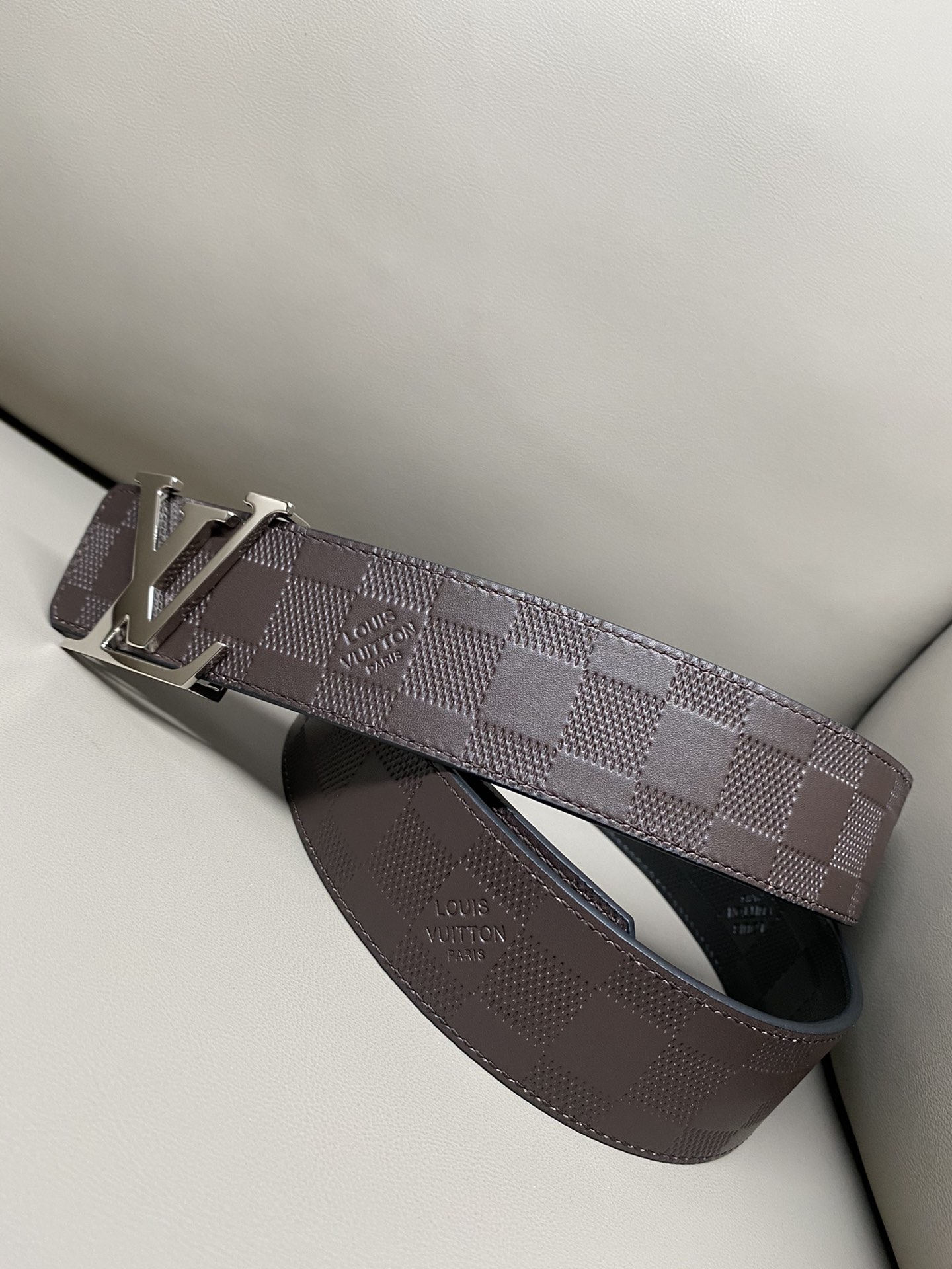 Louis Vuitton Basic Belt Cow Leather L