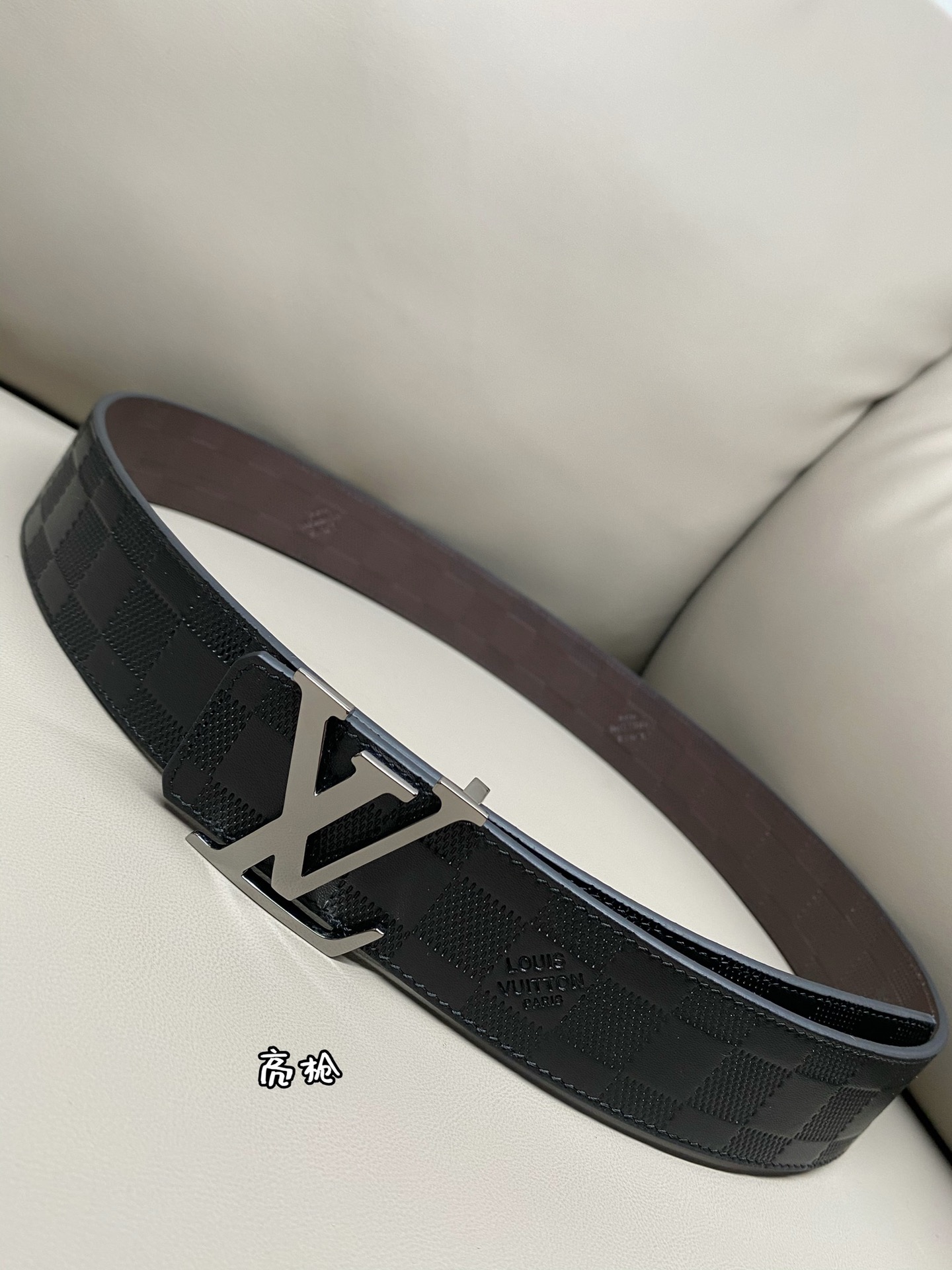 Louis Vuitton Basic Belt Cow Leather L