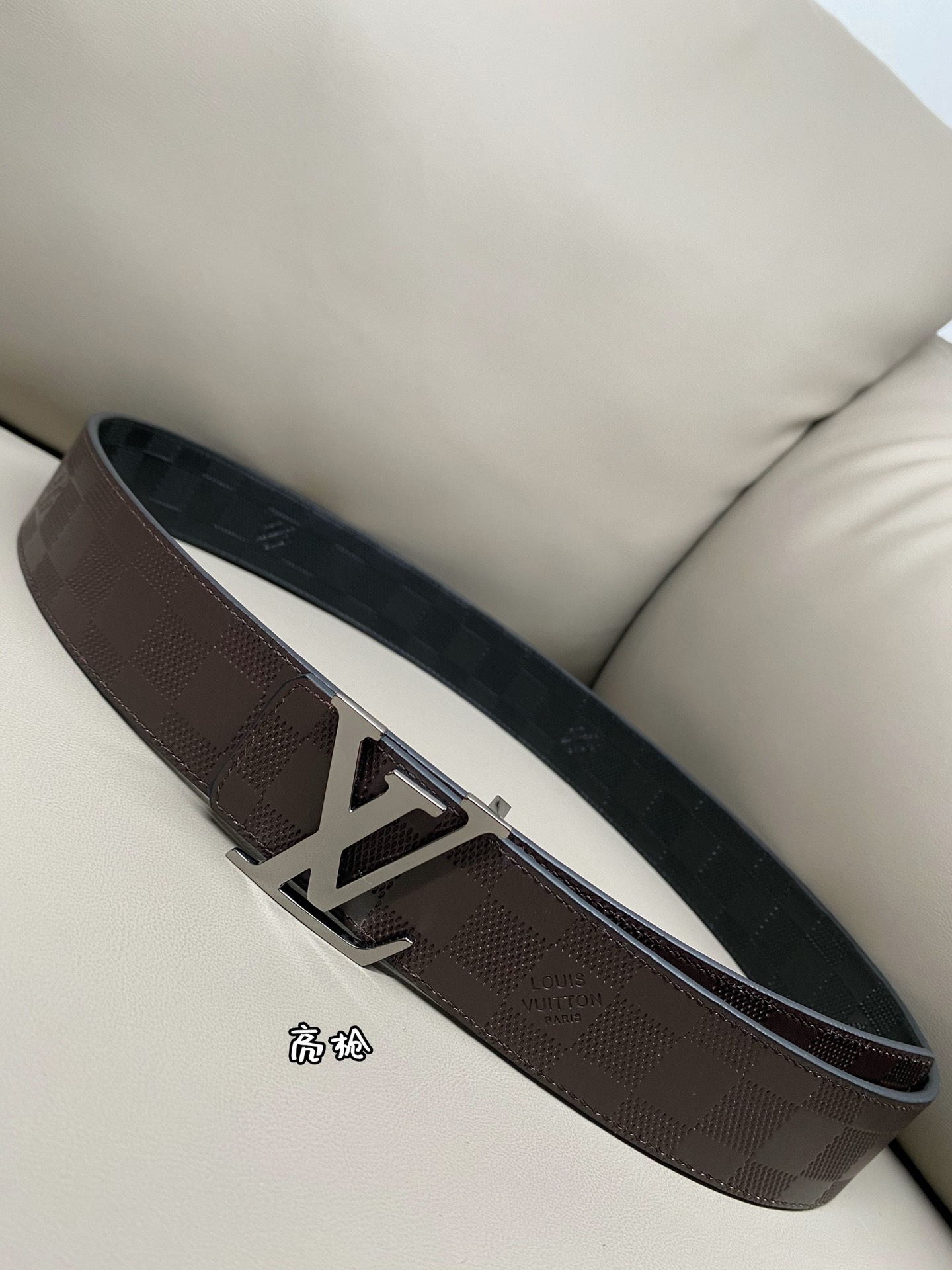 Louis Vuitton Basic Belt Cow Leather L