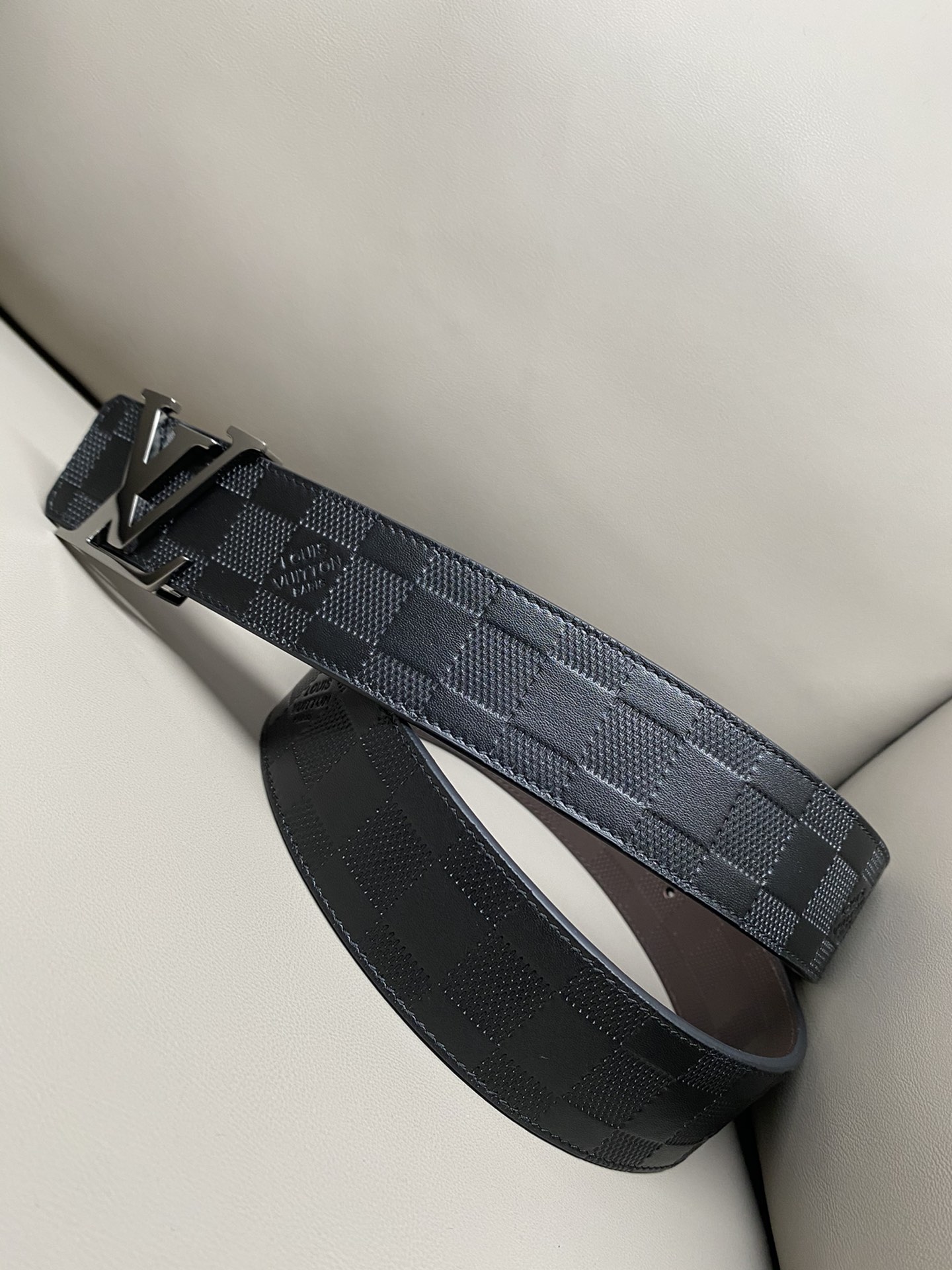 Louis Vuitton Basic Belt Cow Leather L