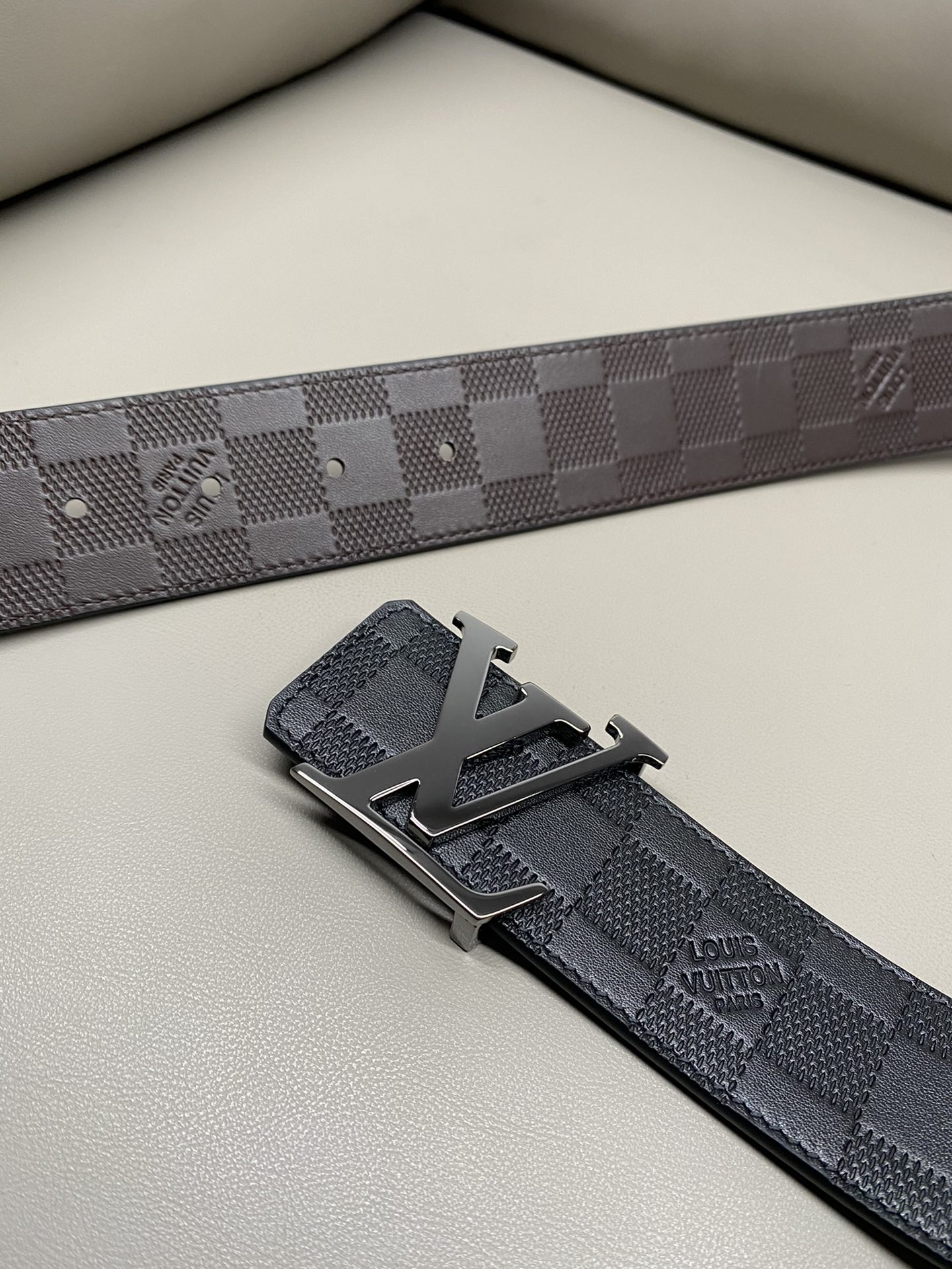 Louis Vuitton Basic Belt Cow Leather L
