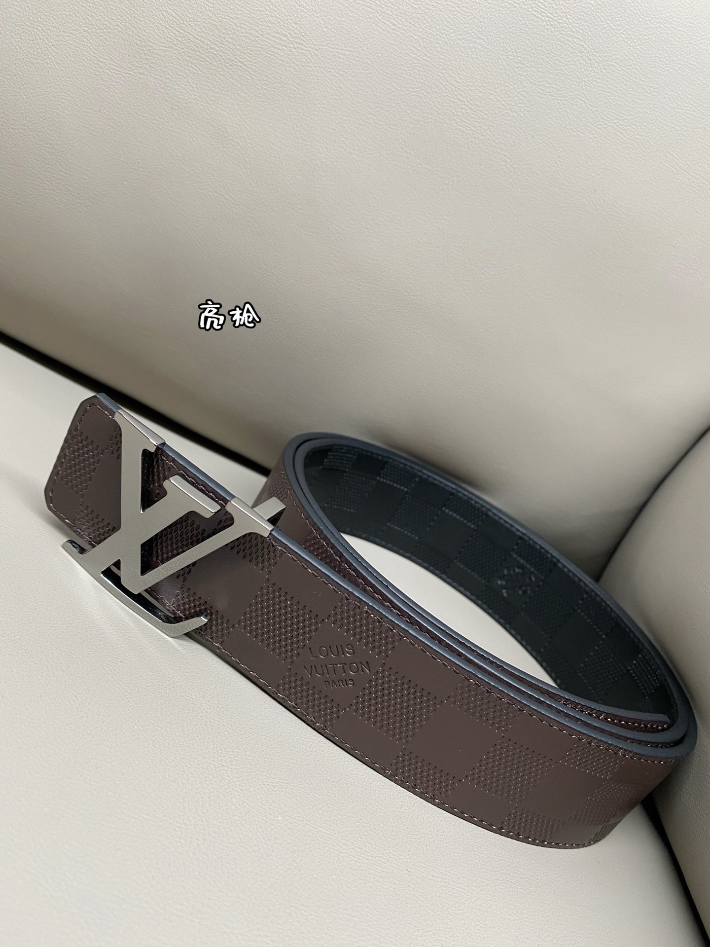 Louis Vuitton Basic Belt Cow Leather L