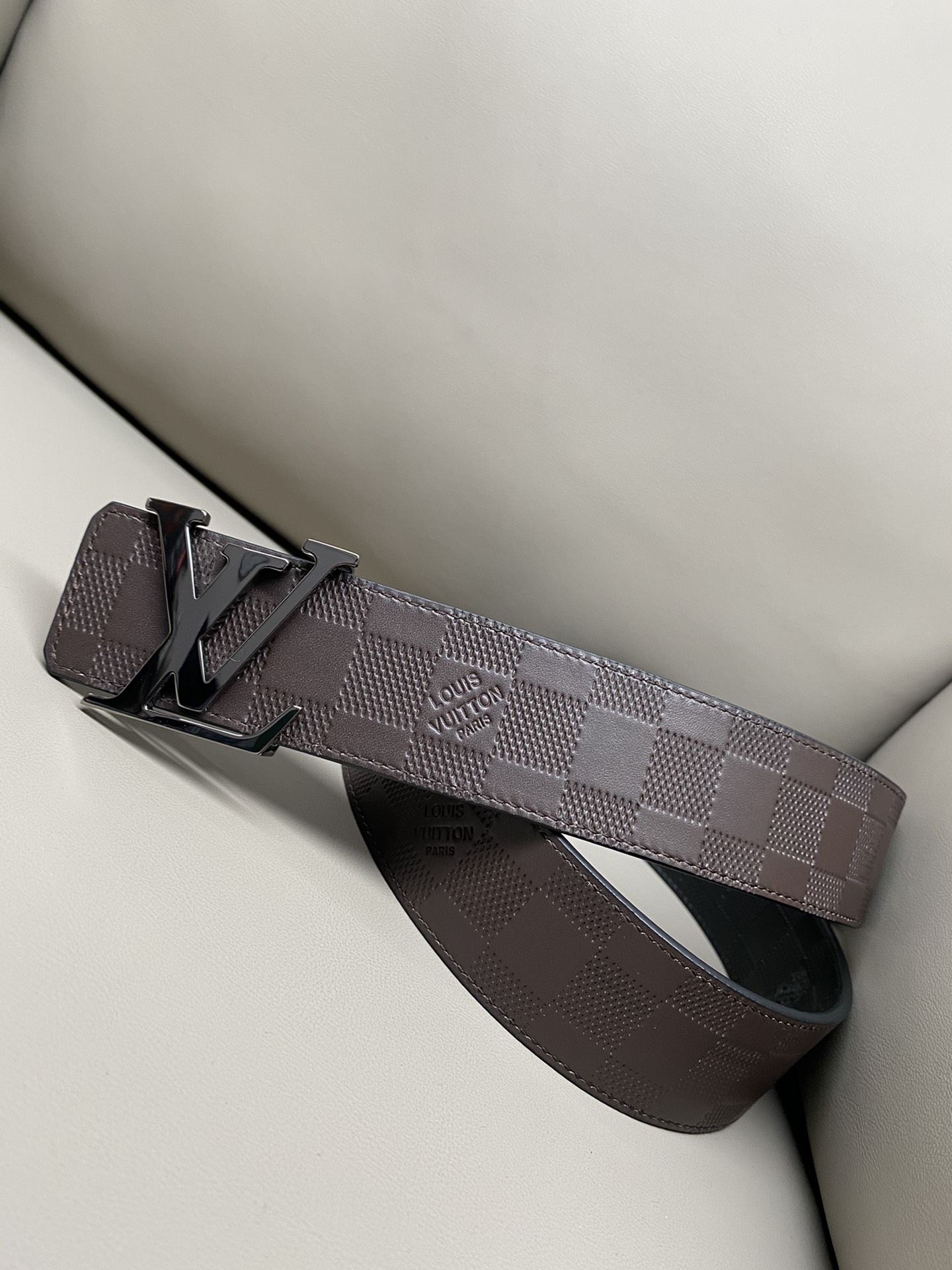 Louis Vuitton Basic Belt Cow Leather L