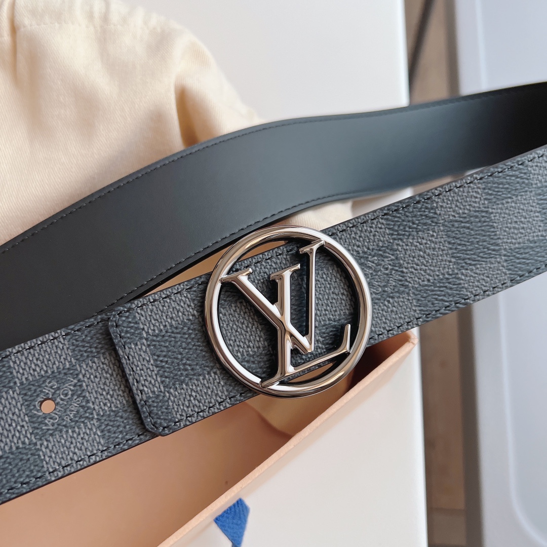 Louis Vuitton Male Leather Belt S-l