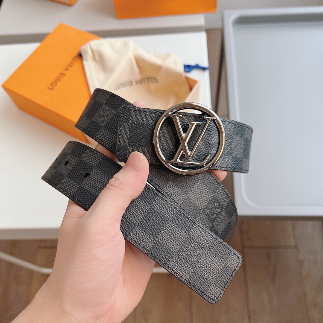 Louis Vuitton Male Leather Belt S-l