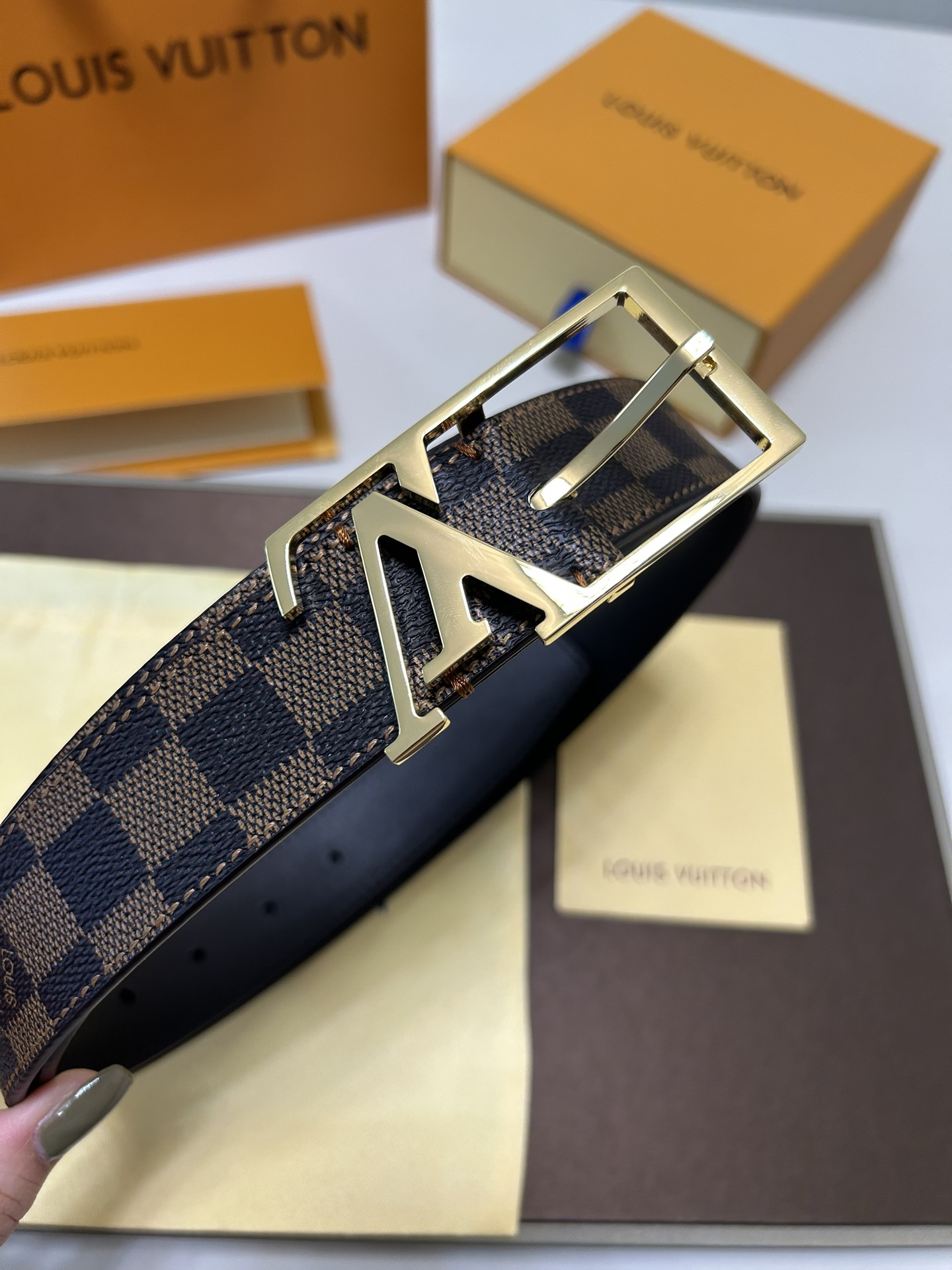 Louis Vuitton Male Basic Belt S-m-l