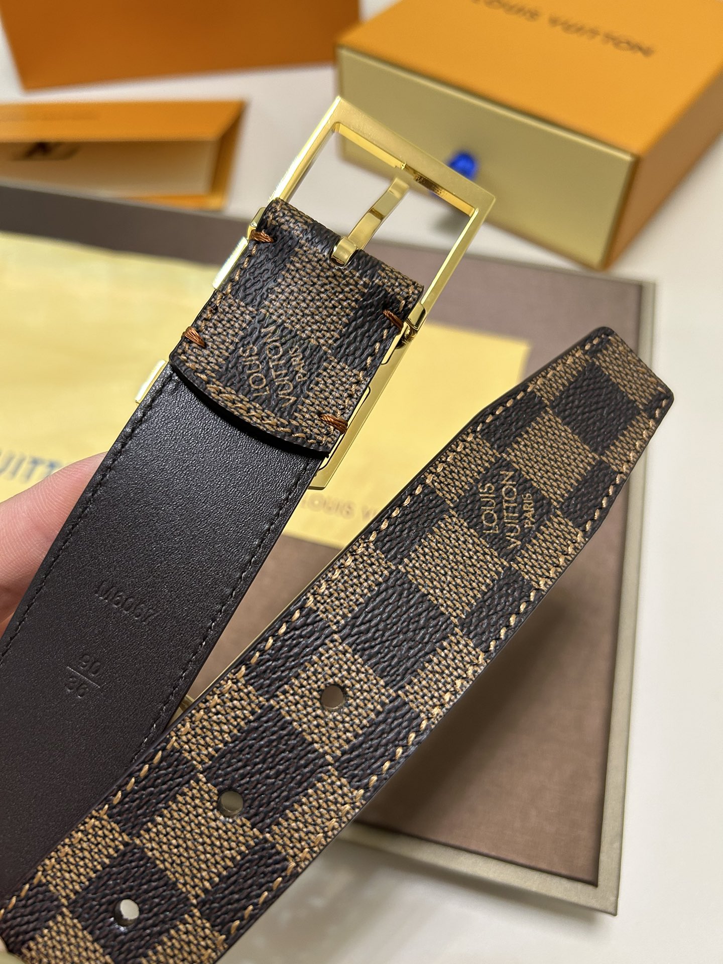 Louis Vuitton Male Basic Belt S-m-l