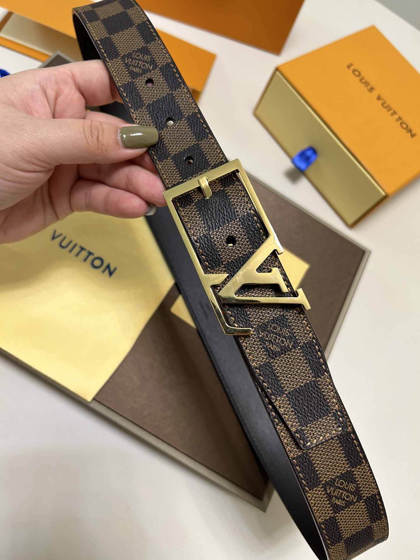 Louis Vuitton Male Basic Belt S-m-l