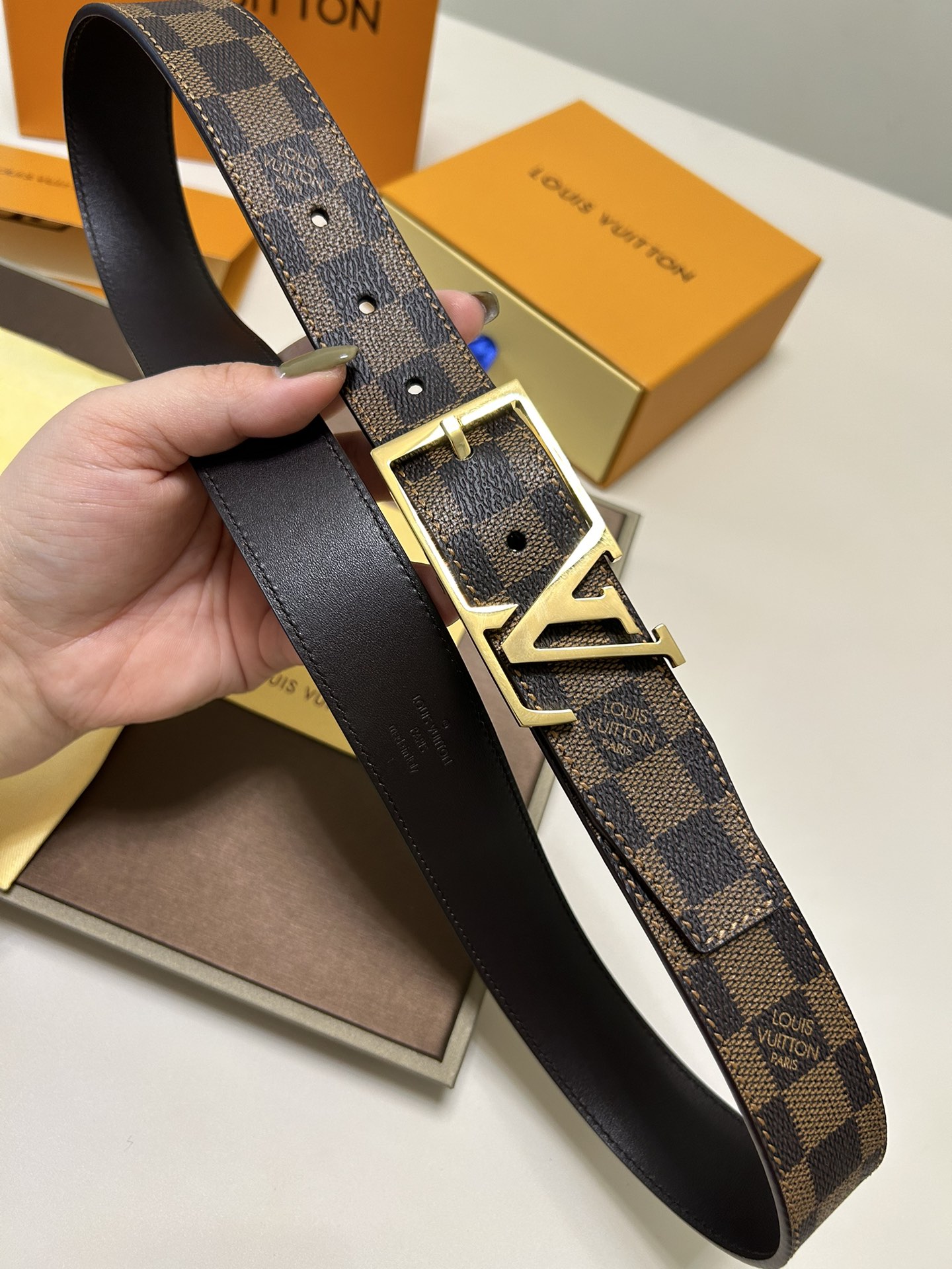 Louis Vuitton Male Basic Belt S-m-l