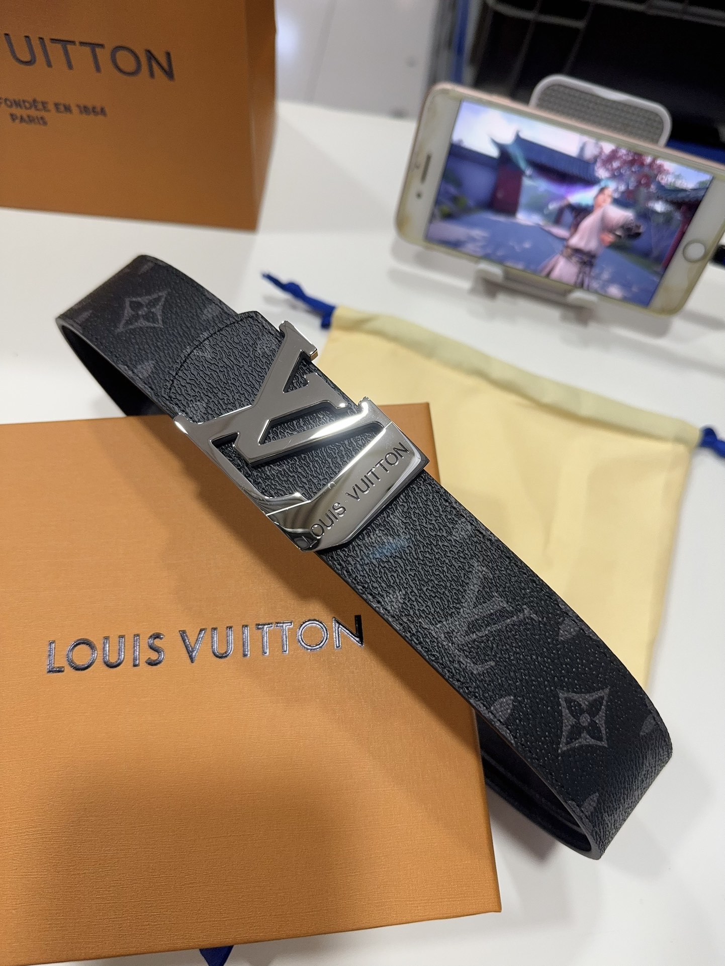 Louis Vuitton Basic Belt 40mm-l