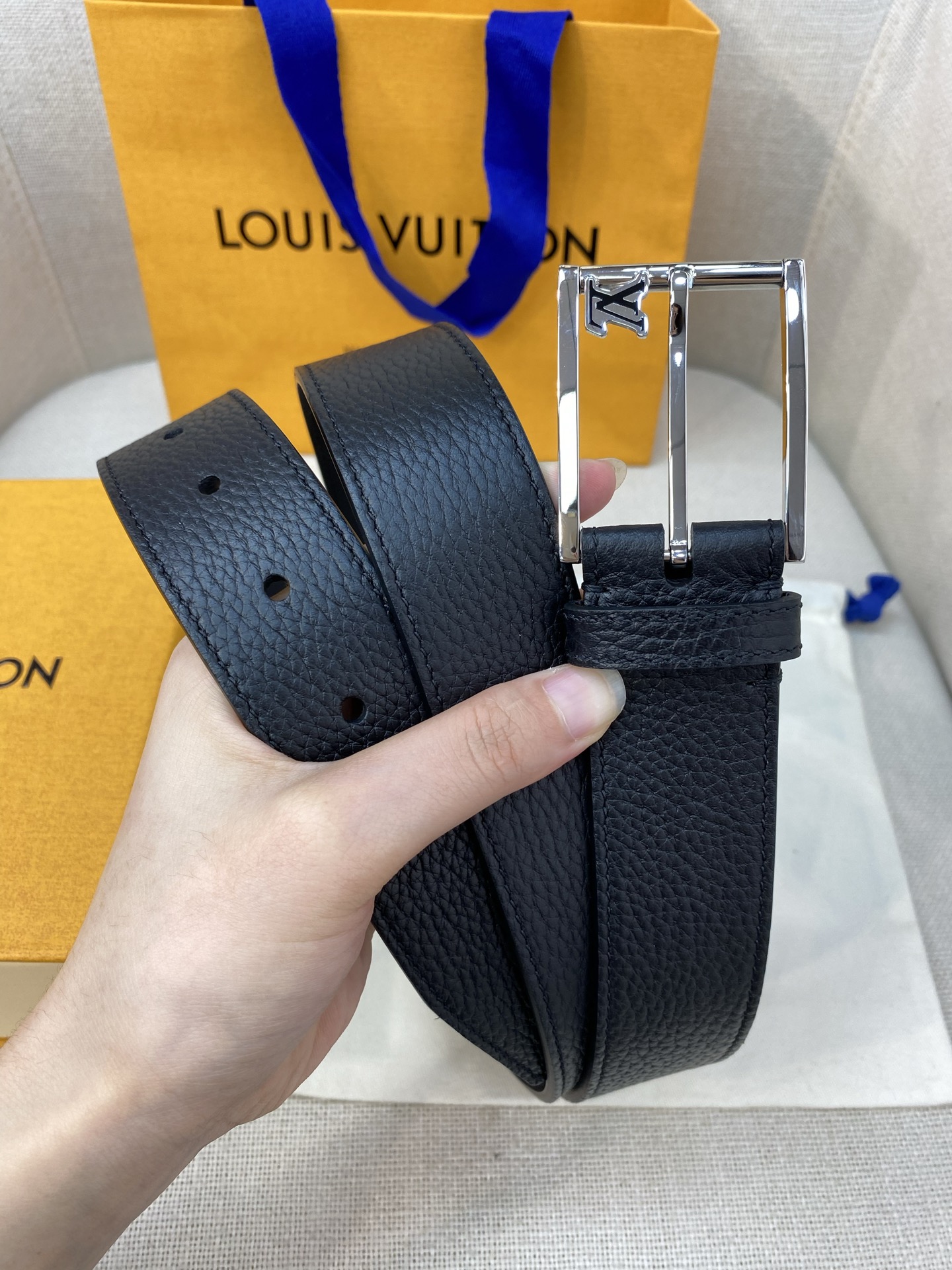 Louis Vuitton Male Basic Belt 13514-l