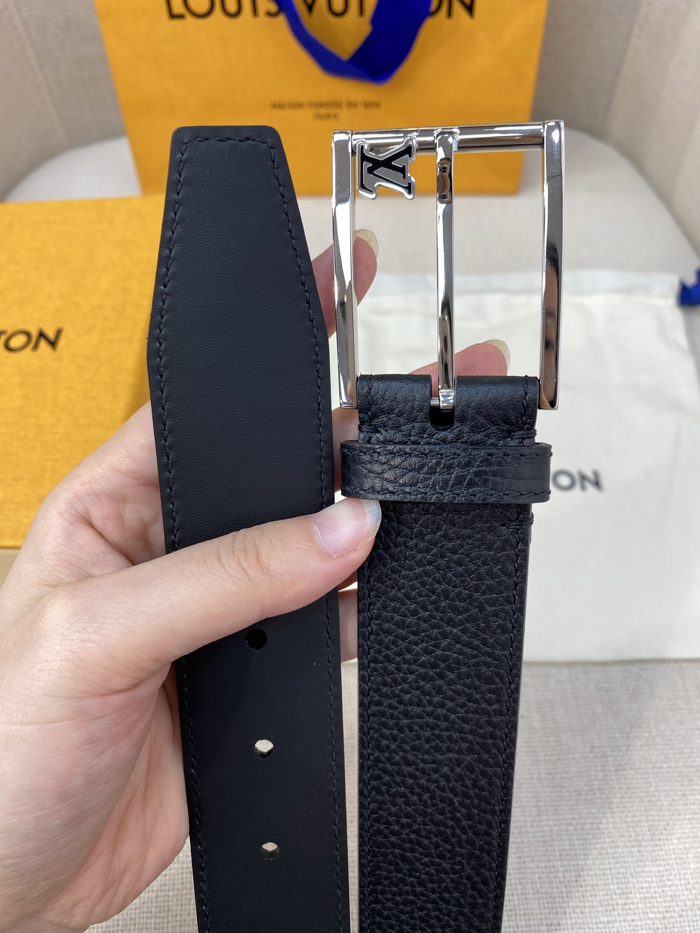 Louis Vuitton Male Basic Belt 13514-l
