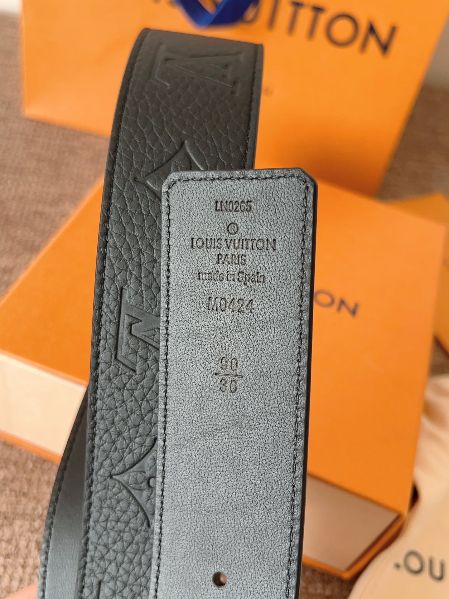 Louis Vuitton Basic Belt L