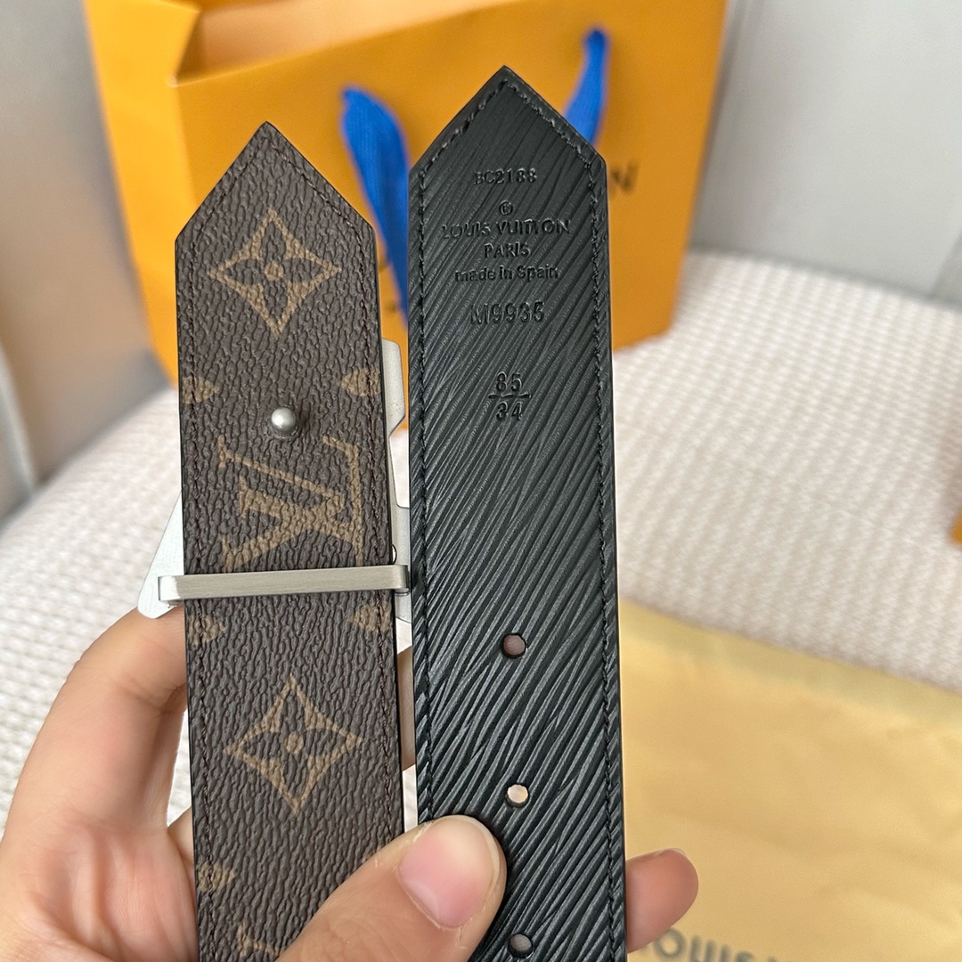Louis Vuitton Basic Belt 35mm-m-l