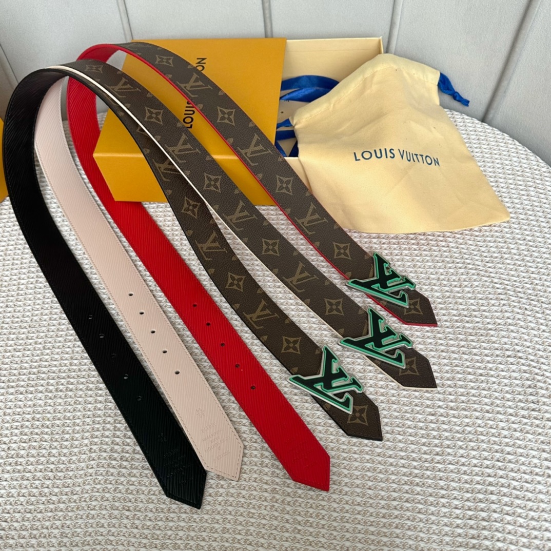 Louis Vuitton Basic Belt 35mm-m-l