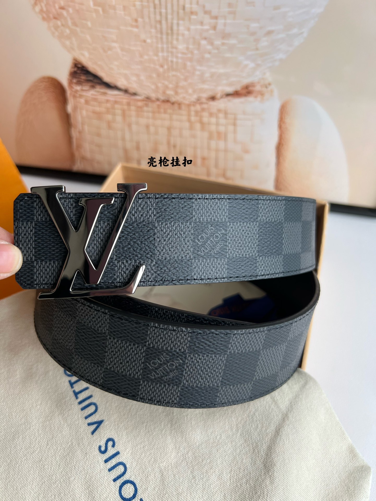 Louis Vuitton Male Basic Belt Canvas 40mm-s-m-l