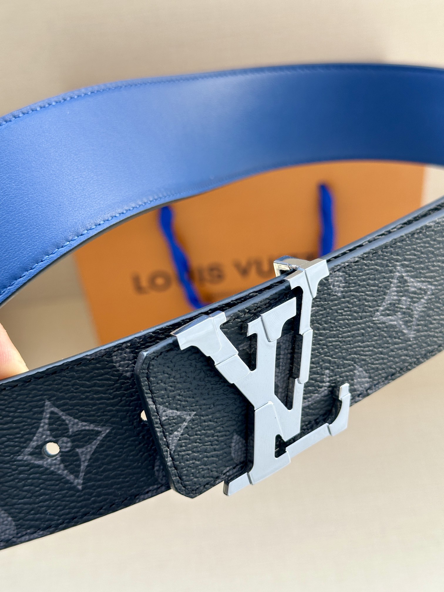 Louis Vuitton Male Basic Belt Canvas S-m-l