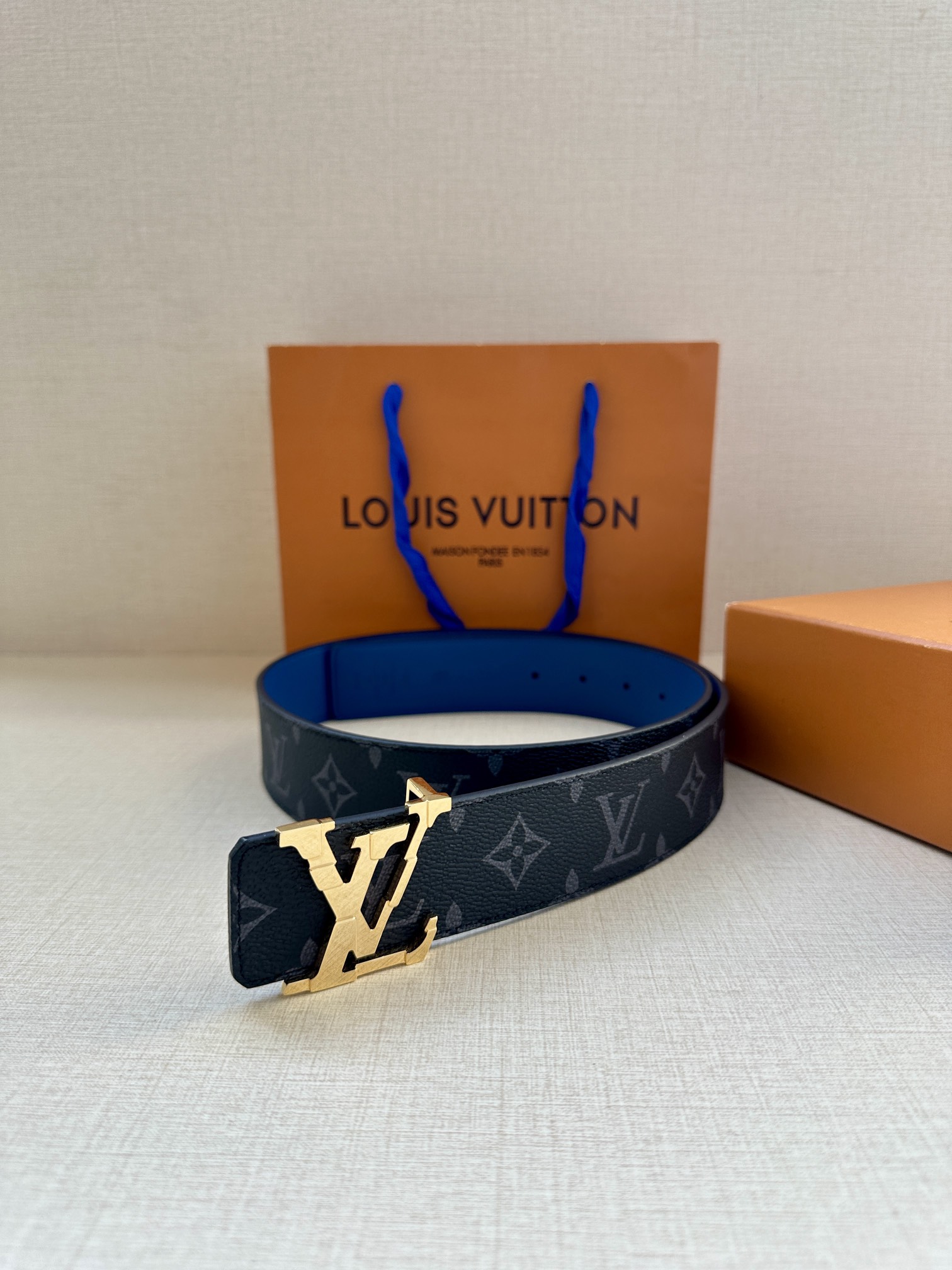 Louis Vuitton Male Basic Belt Canvas S-m-l