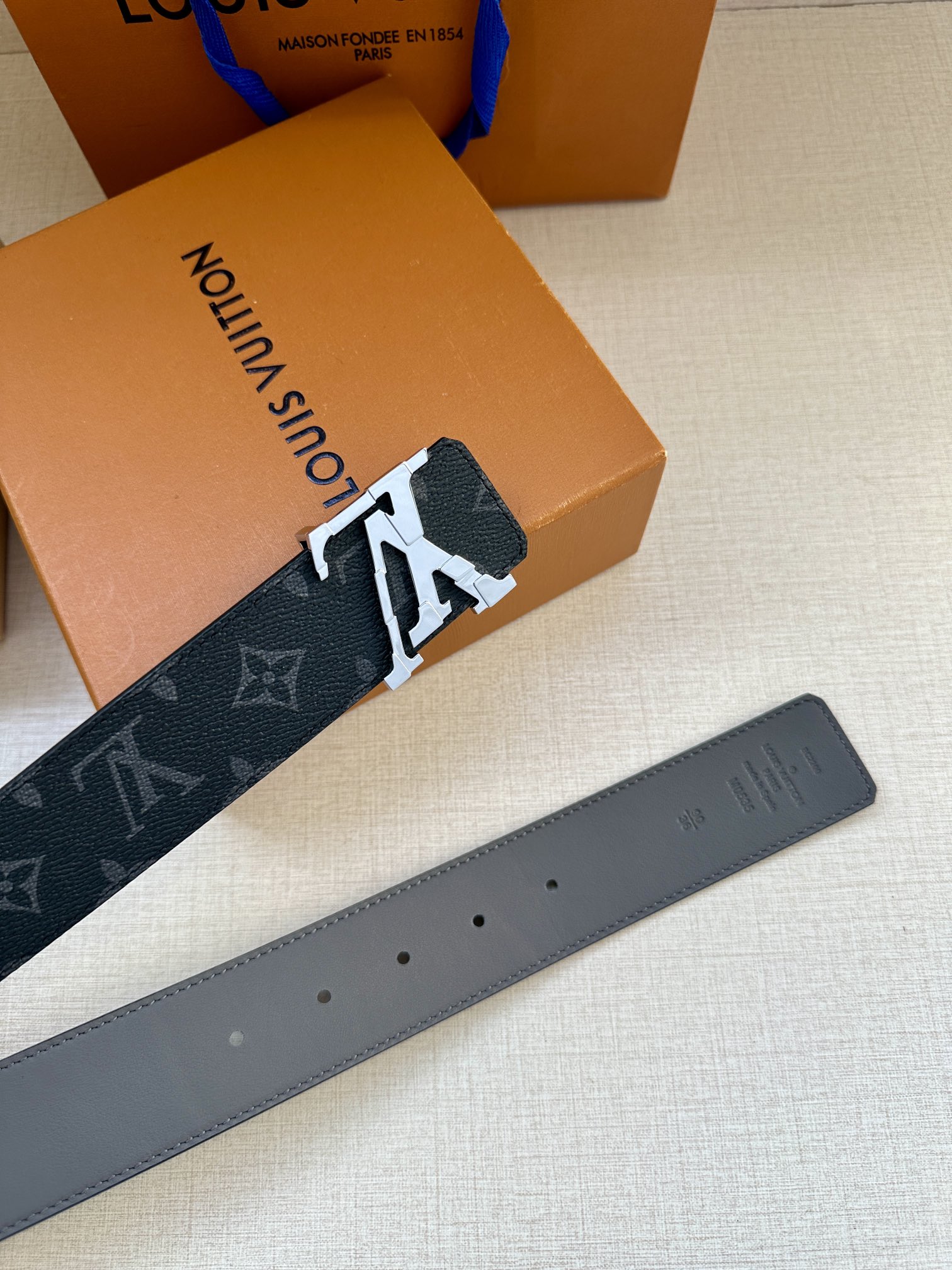 Louis Vuitton Male Basic Belt Canvas S-m-l