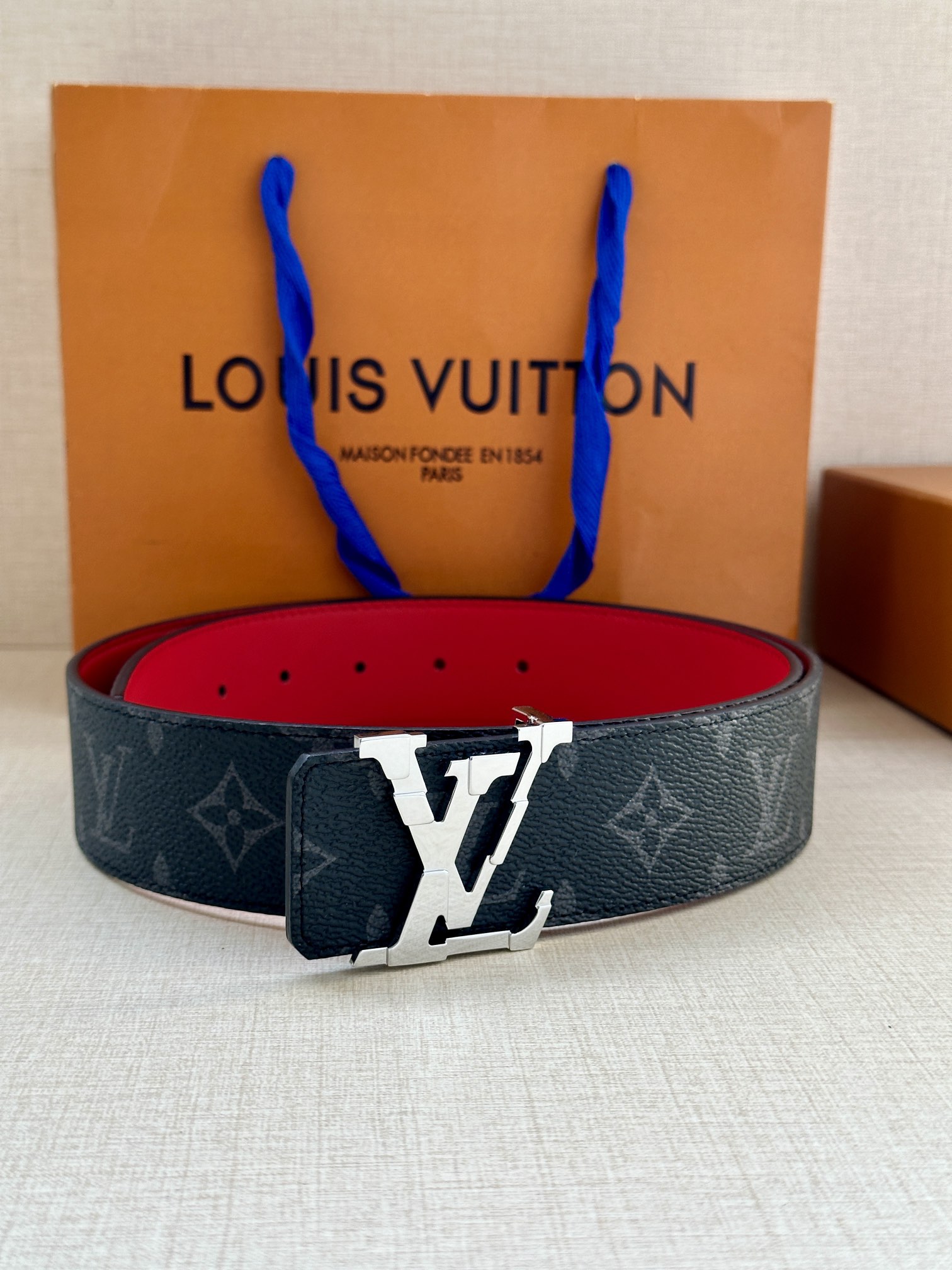 Louis Vuitton Male Basic Belt Canvas S-m-l
