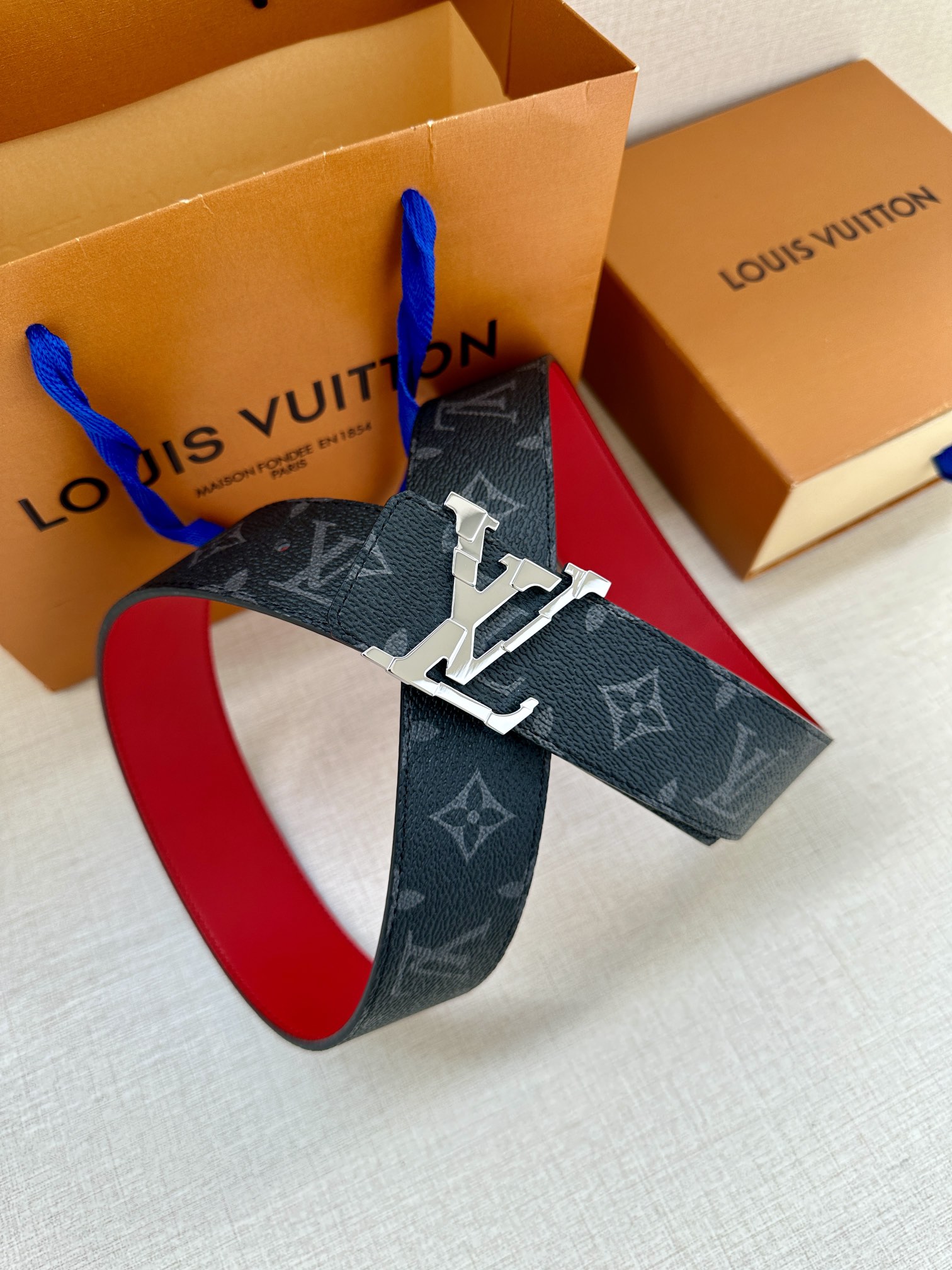Louis Vuitton Male Basic Belt Canvas S-m-l