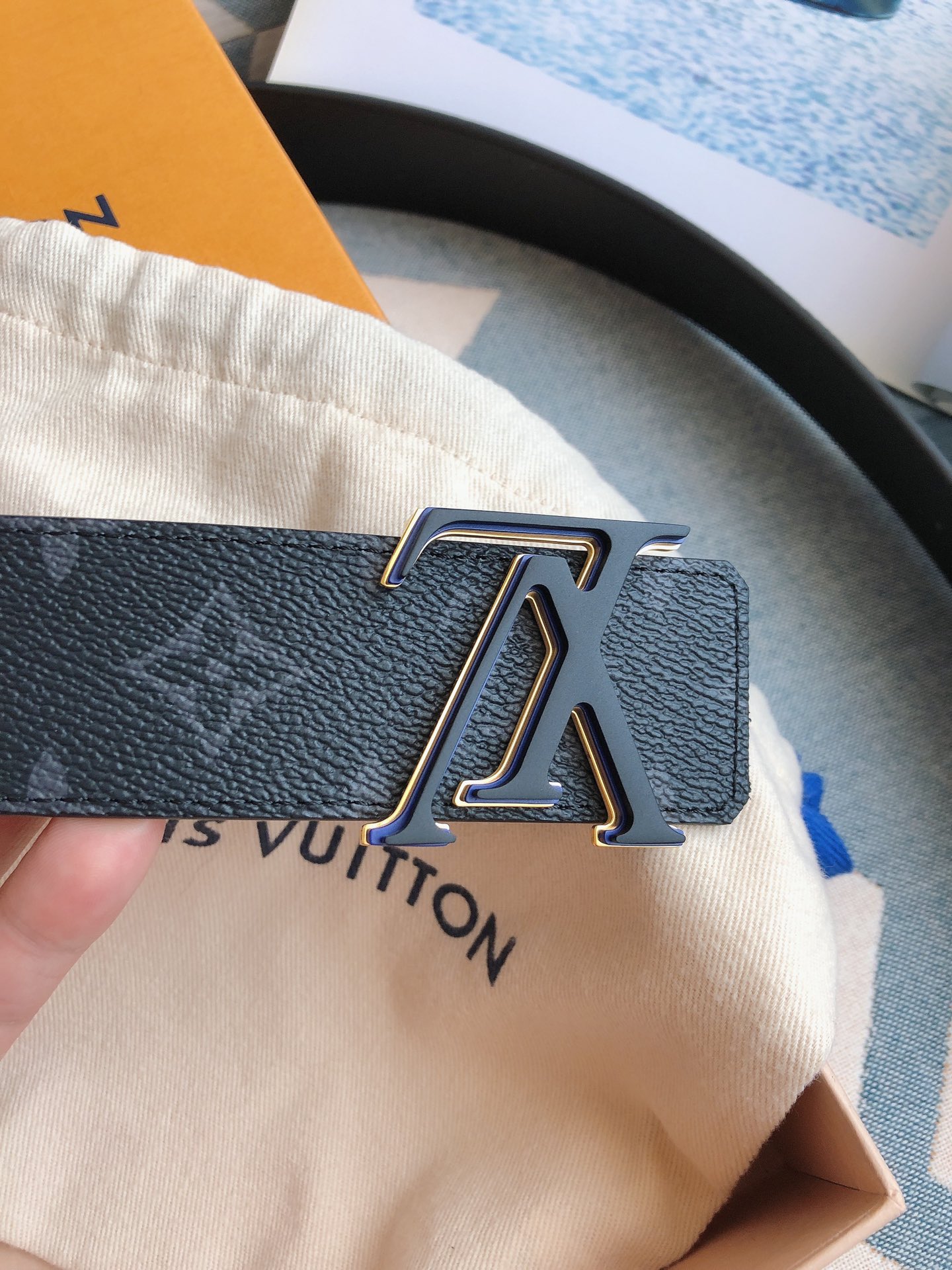 Louis Vuitton Male Basic Belt M-l