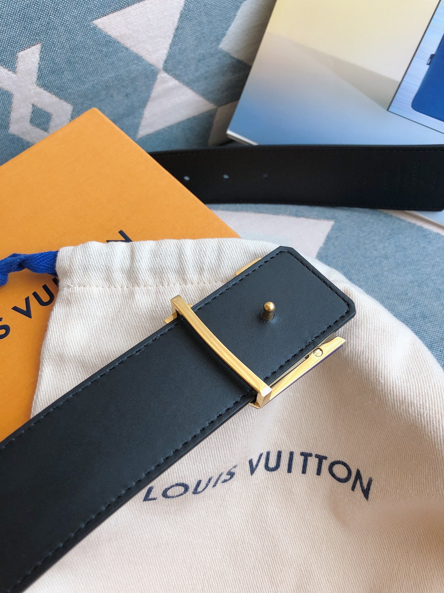 Louis Vuitton Male Basic Belt M-l