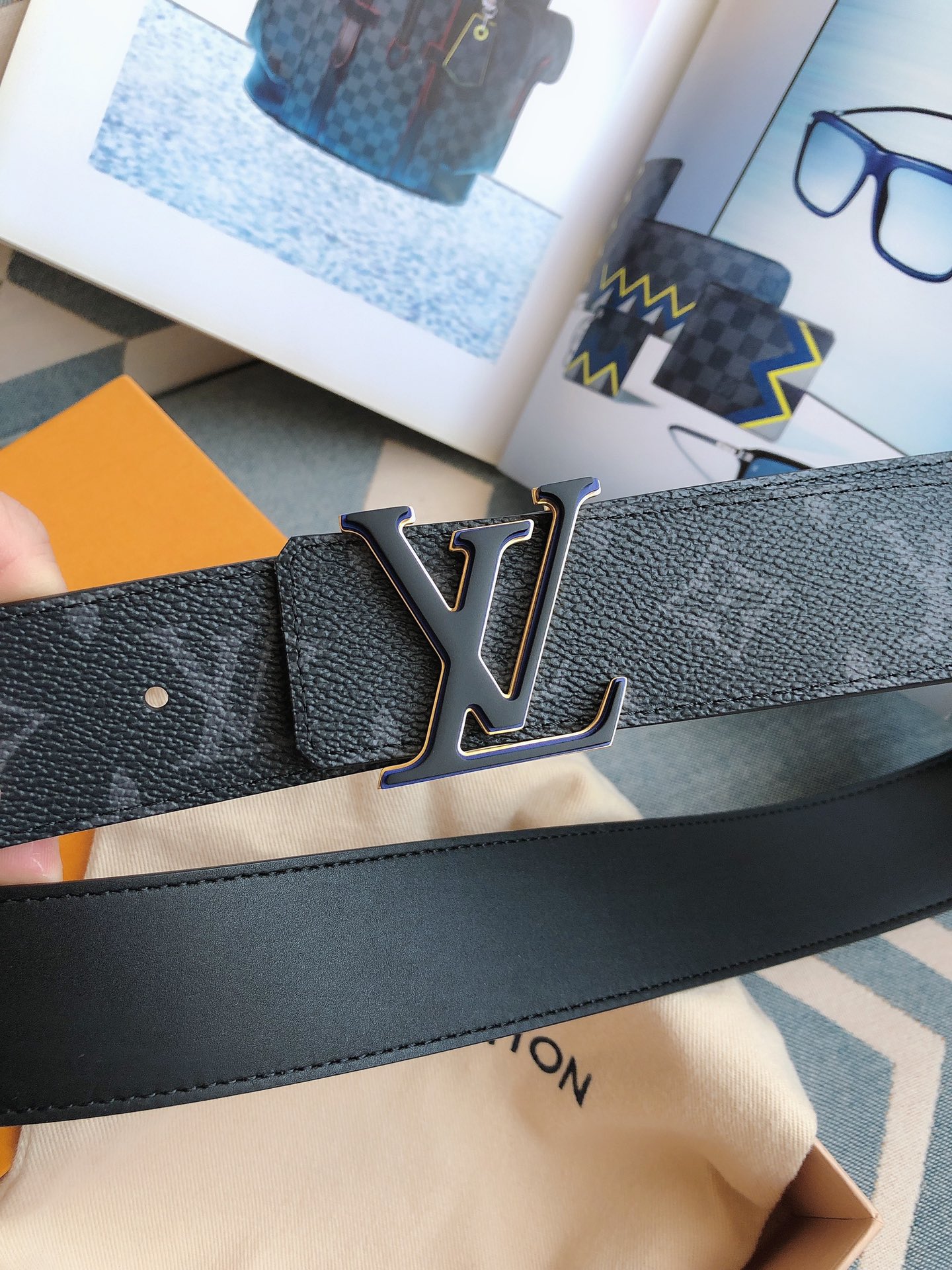 Louis Vuitton Male Basic Belt M-l