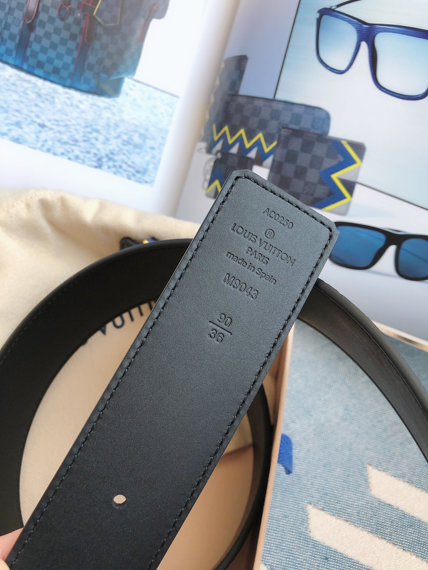 Louis Vuitton Male Basic Belt M-l