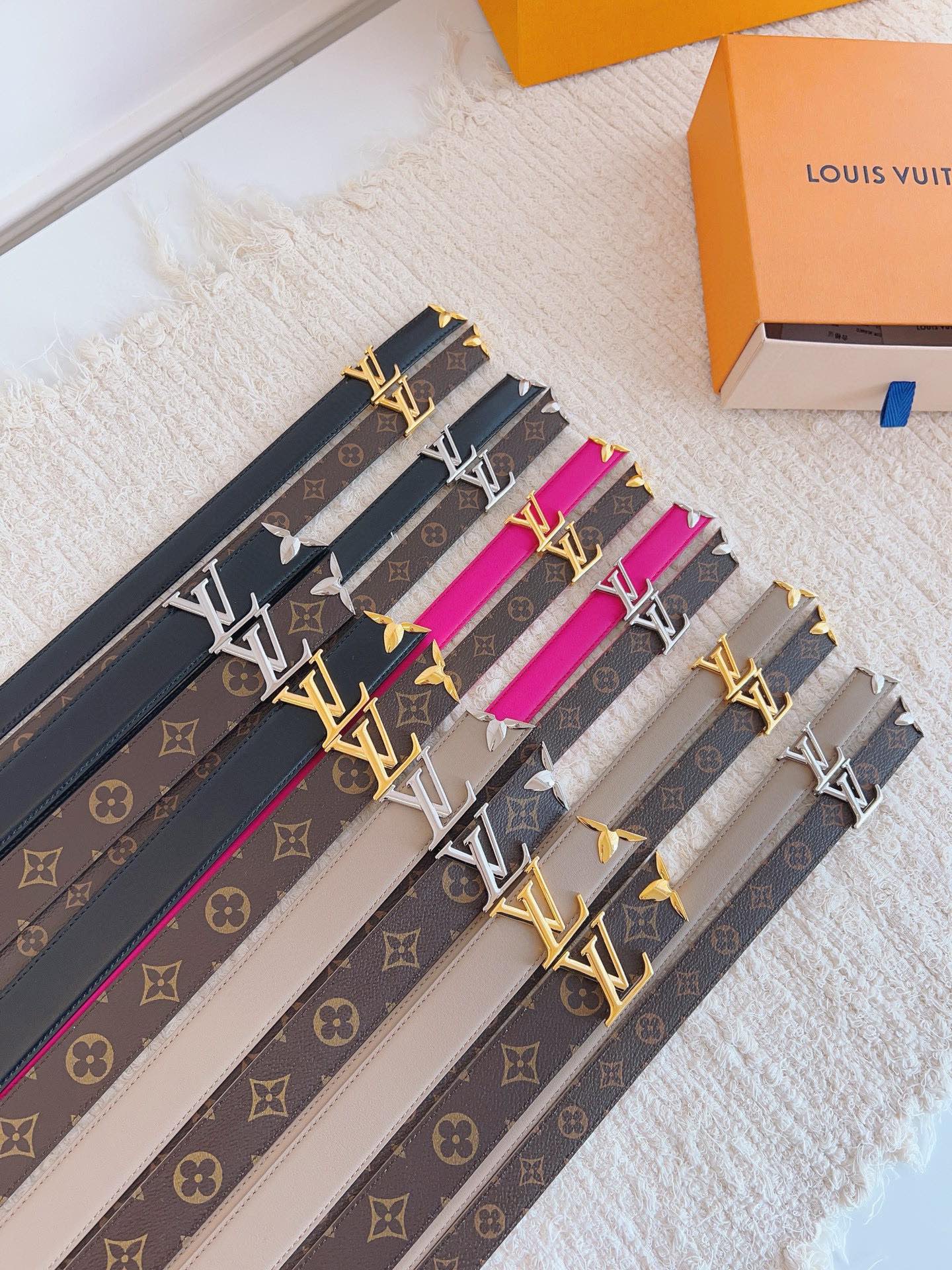 Louis Vuitton Female Basic Belt L