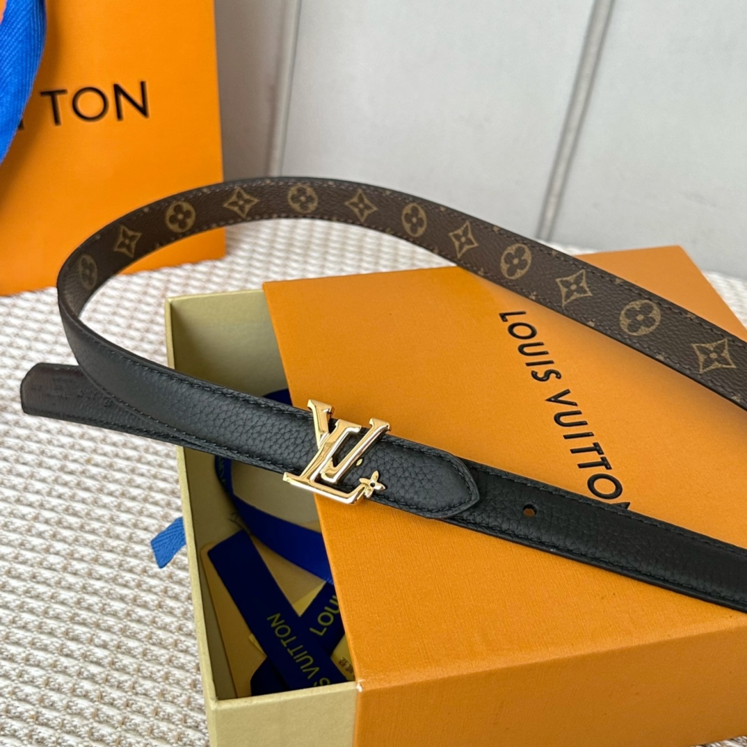 Louis Vuitton Female Basic Belt Cow Leather L