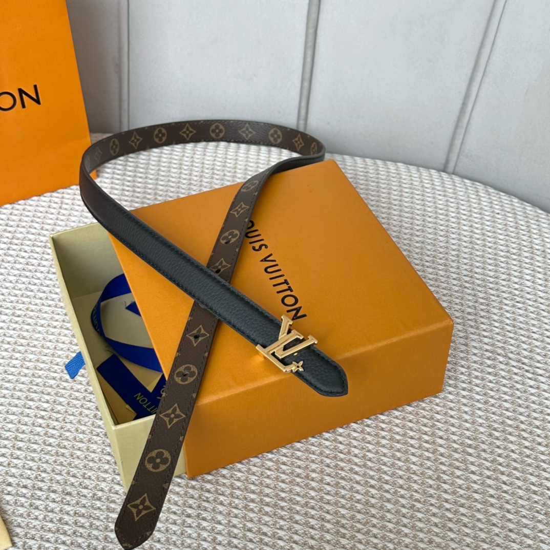 Louis Vuitton Female Basic Belt Cow Leather L