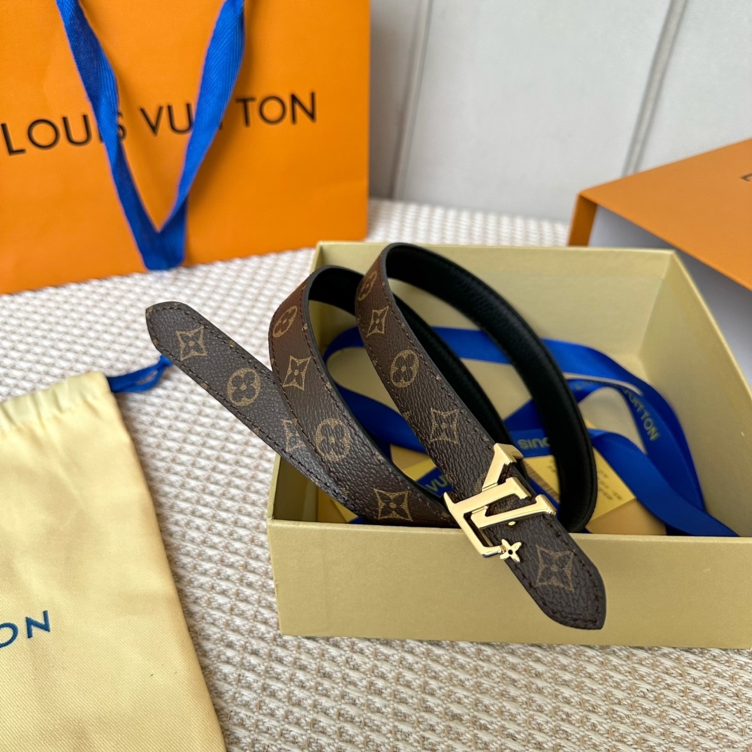 Louis Vuitton Female Basic Belt Cow Leather L