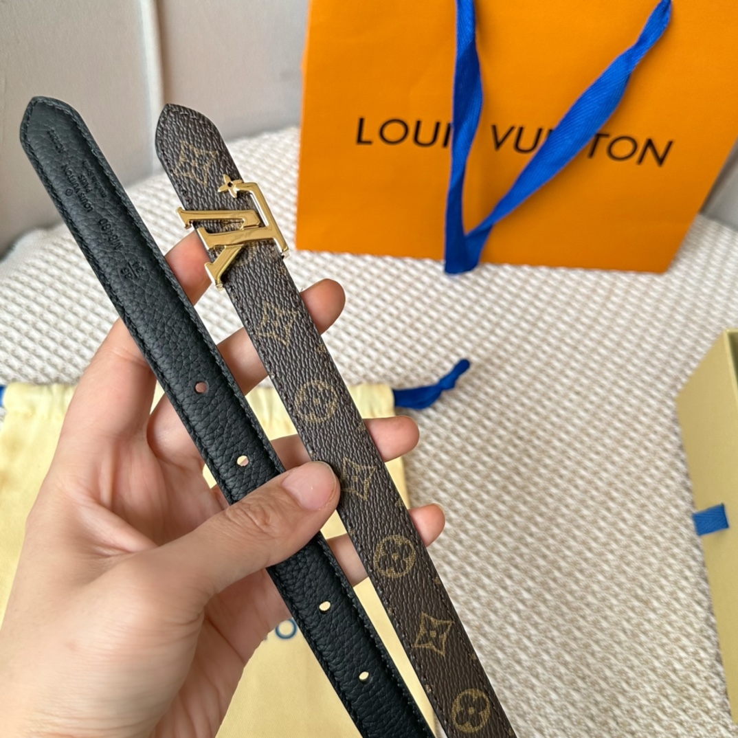 Louis Vuitton Female Basic Belt Cow Leather L