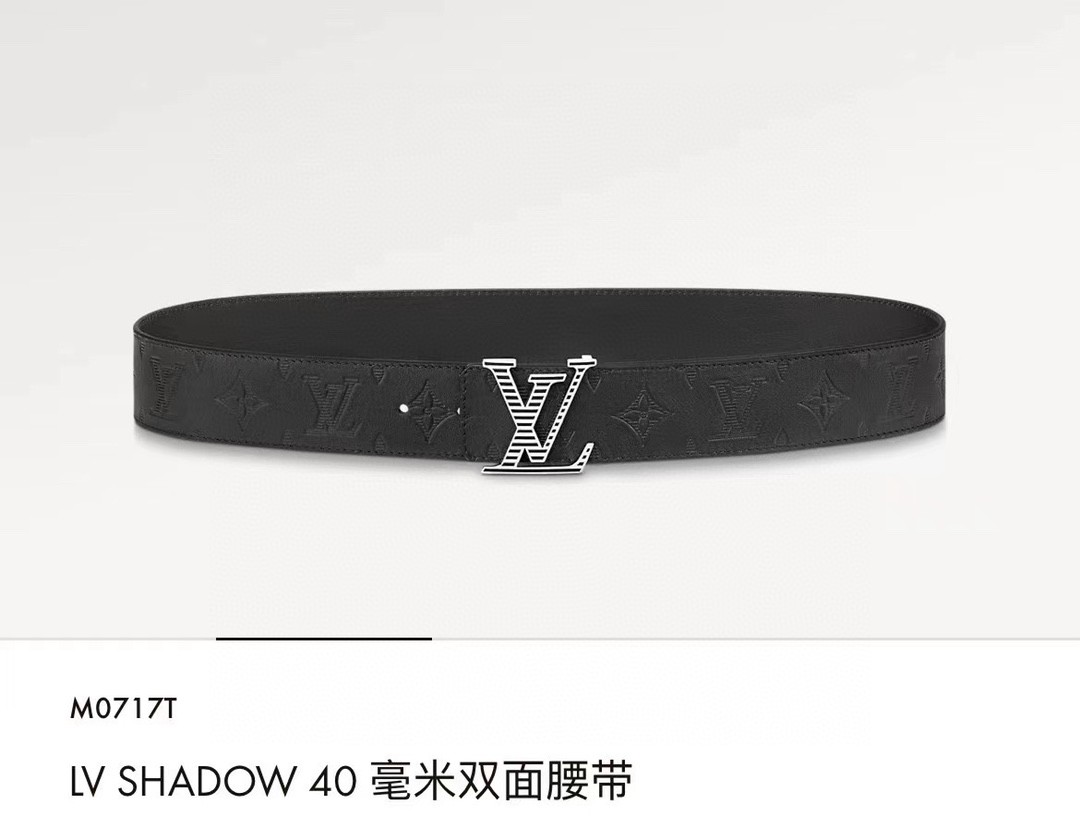 Louis Vuitton Basic Belt Cow Leather M-l