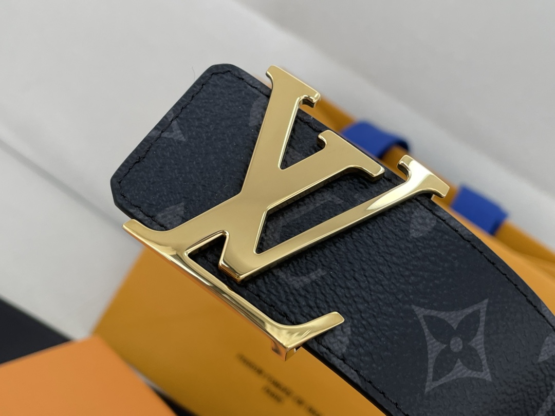 Louis Vuitton Basic Belt Gold L