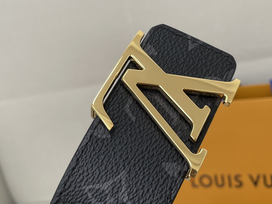 Louis Vuitton Basic Belt Gold L
