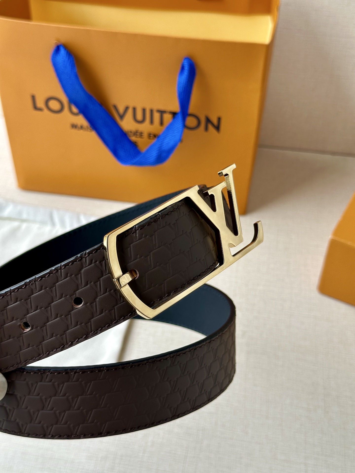 Louis Vuitton Male Basic Belt S-m-l