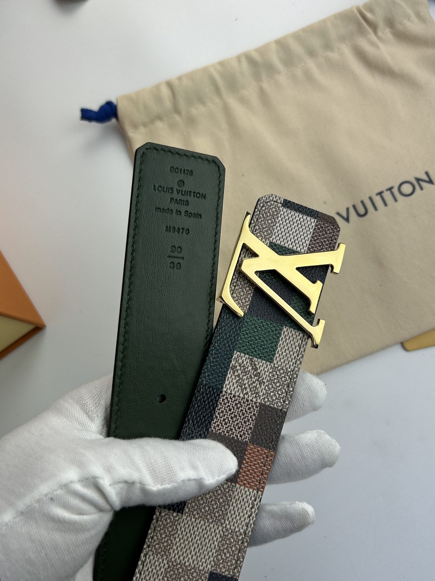 Louis Vuitton Basic Belt L