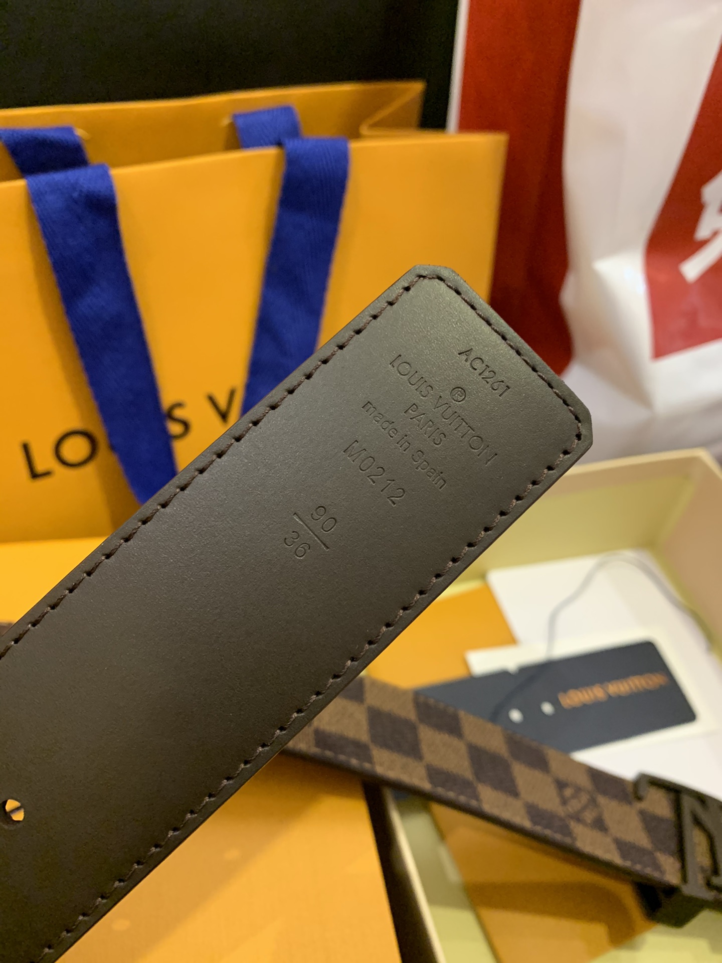 Louis Vuitton Basic Belt M-l