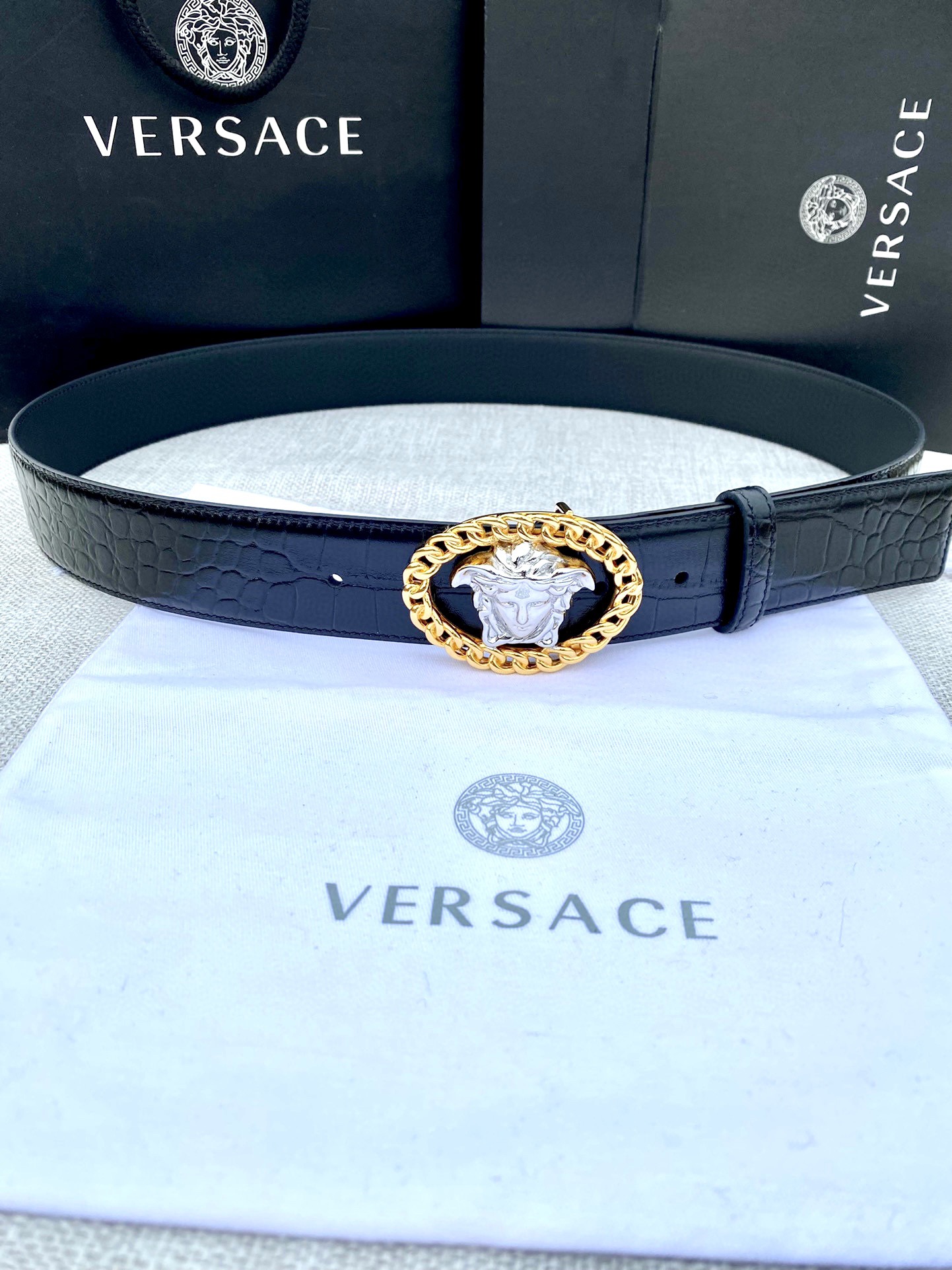 Versace Basic Belt S-m